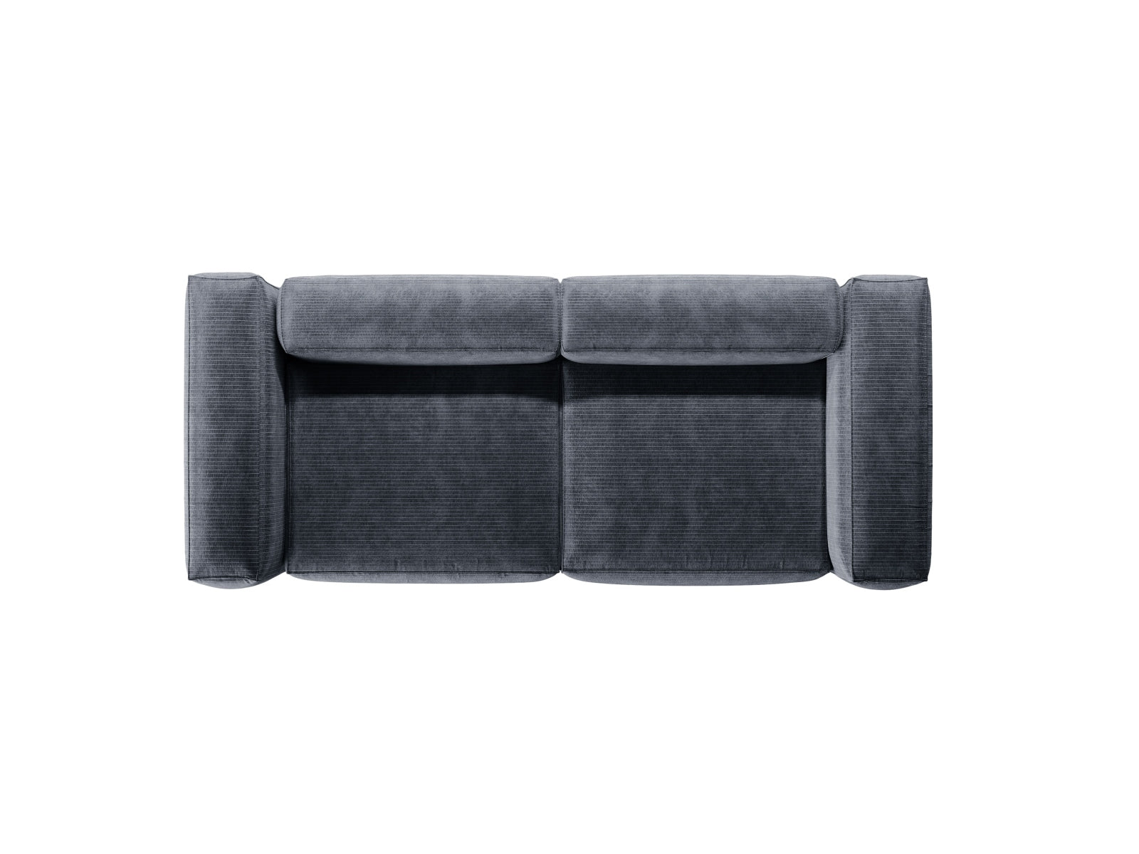 Bergamo Modular Sofa 3 Sitzer in Muted Blue-Perla präsentiert im Onlineshop von KAQTU Design AG. 3er Sofa ist von Cosmopolitan Design