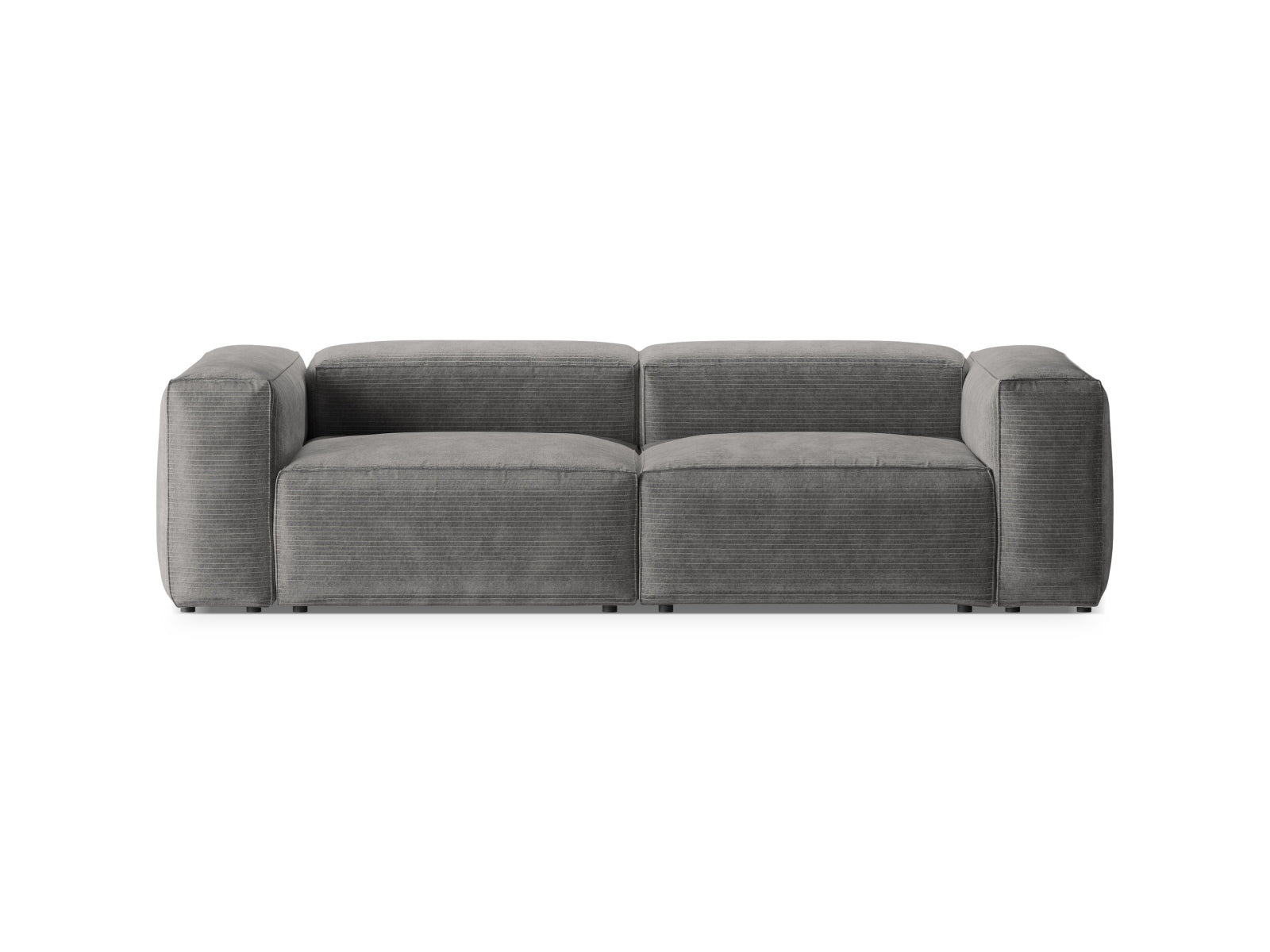 Bergamo Modular Sofa 3 Sitzer in Light Grey-Perla präsentiert im Onlineshop von KAQTU Design AG. 3er Sofa ist von Cosmopolitan Design