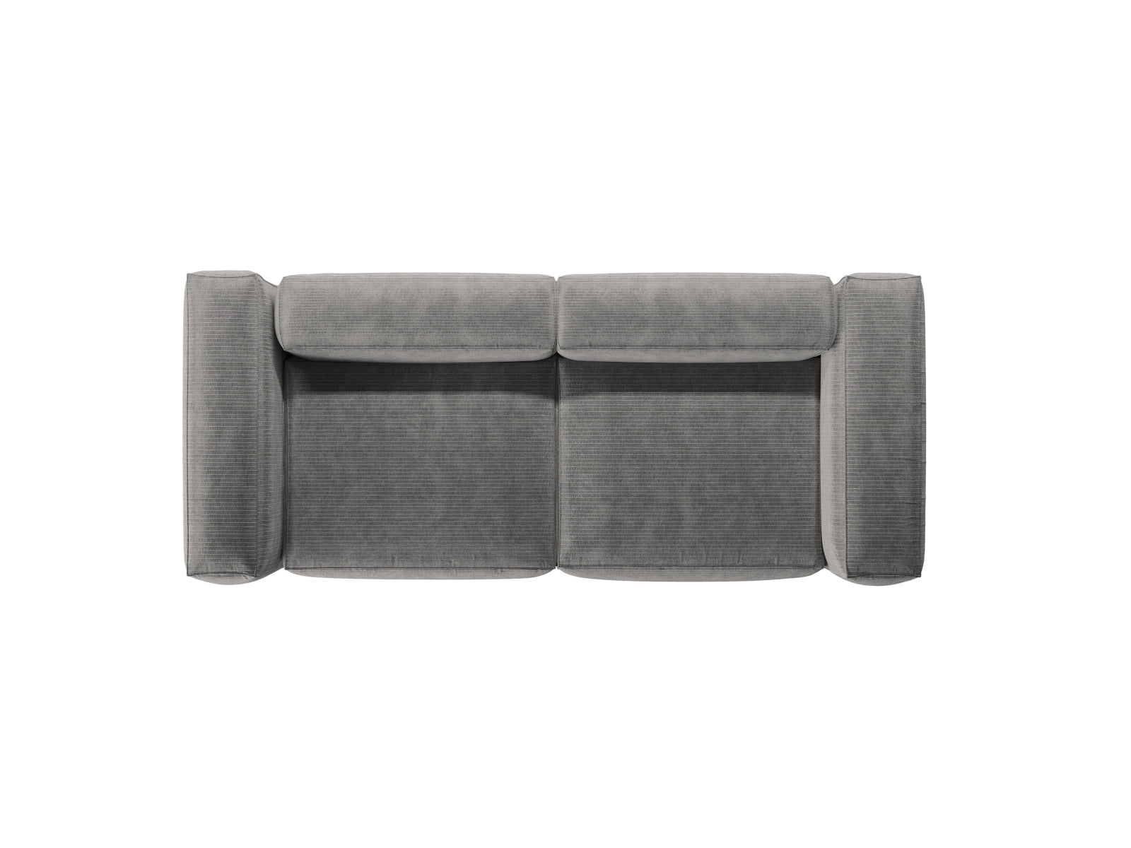 Bergamo Modular Sofa 3 Sitzer in Light Grey-Perla präsentiert im Onlineshop von KAQTU Design AG. 3er Sofa ist von Cosmopolitan Design