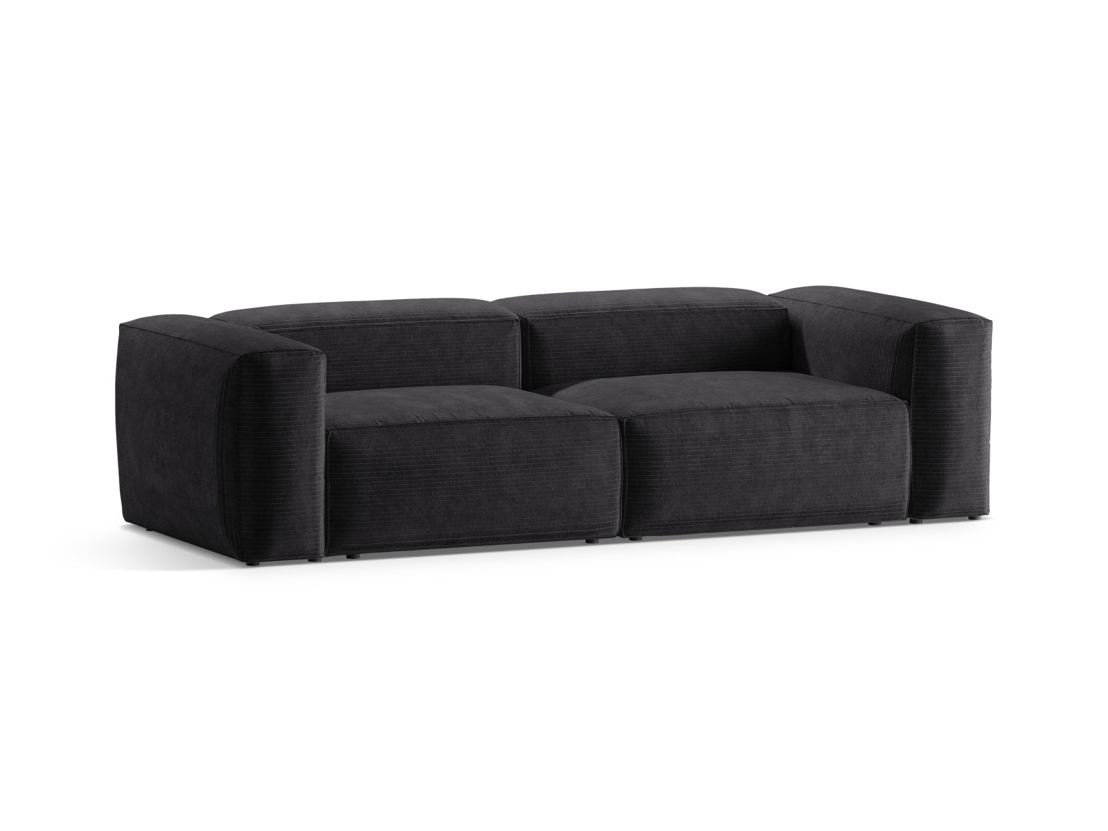 Bergamo Modular Sofa 3 Sitzer in Grey-Perla präsentiert im Onlineshop von KAQTU Design AG. 3er Sofa ist von Cosmopolitan Design