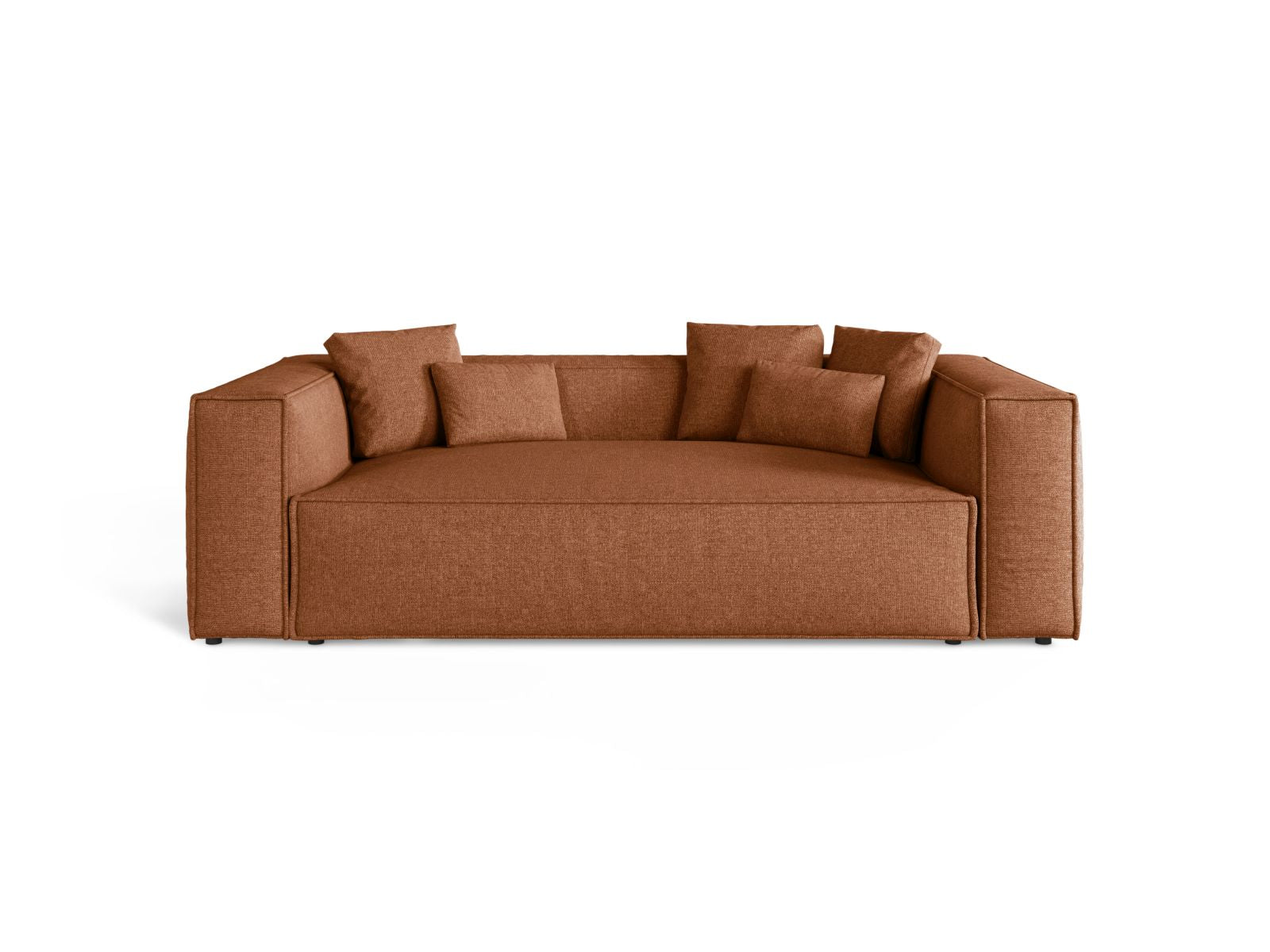 3-Sitzer Sofa Aveiro in Brick-Eden präsentiert im Onlineshop von KAQTU Design AG. 3er Sofa ist von Cosmopolitan Design