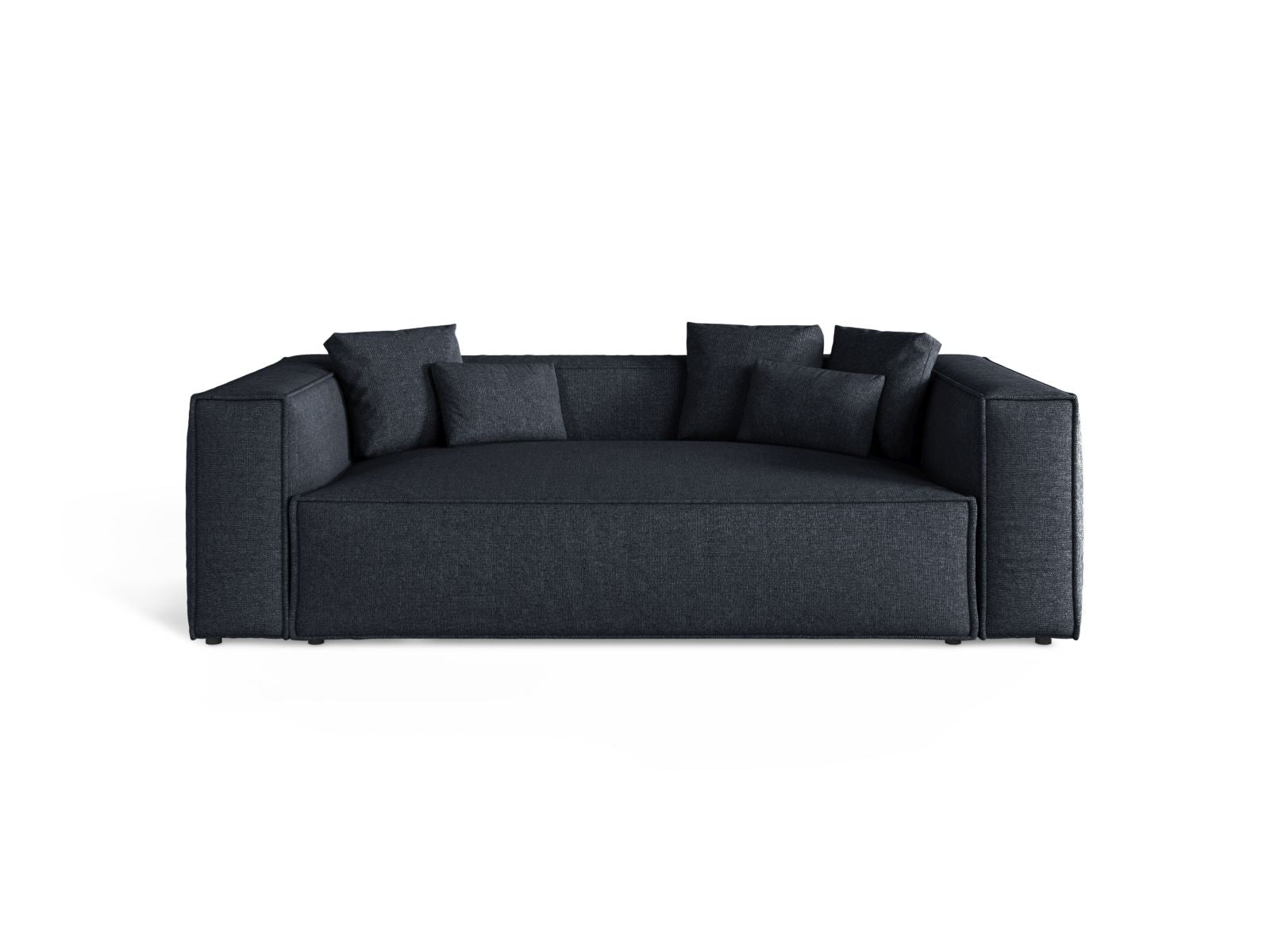3-Sitzer Sofa Aveiro in Navy Blue-Eden präsentiert im Onlineshop von KAQTU Design AG. 3er Sofa ist von Cosmopolitan Design