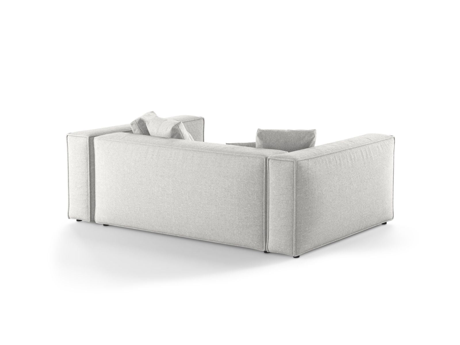 Elegantes 3-Sitzer Sofa Aveiro in Silver-Eden, ideal für ein modernes Wohnambiente und entspannte Stunden mit Freunden und Familie.