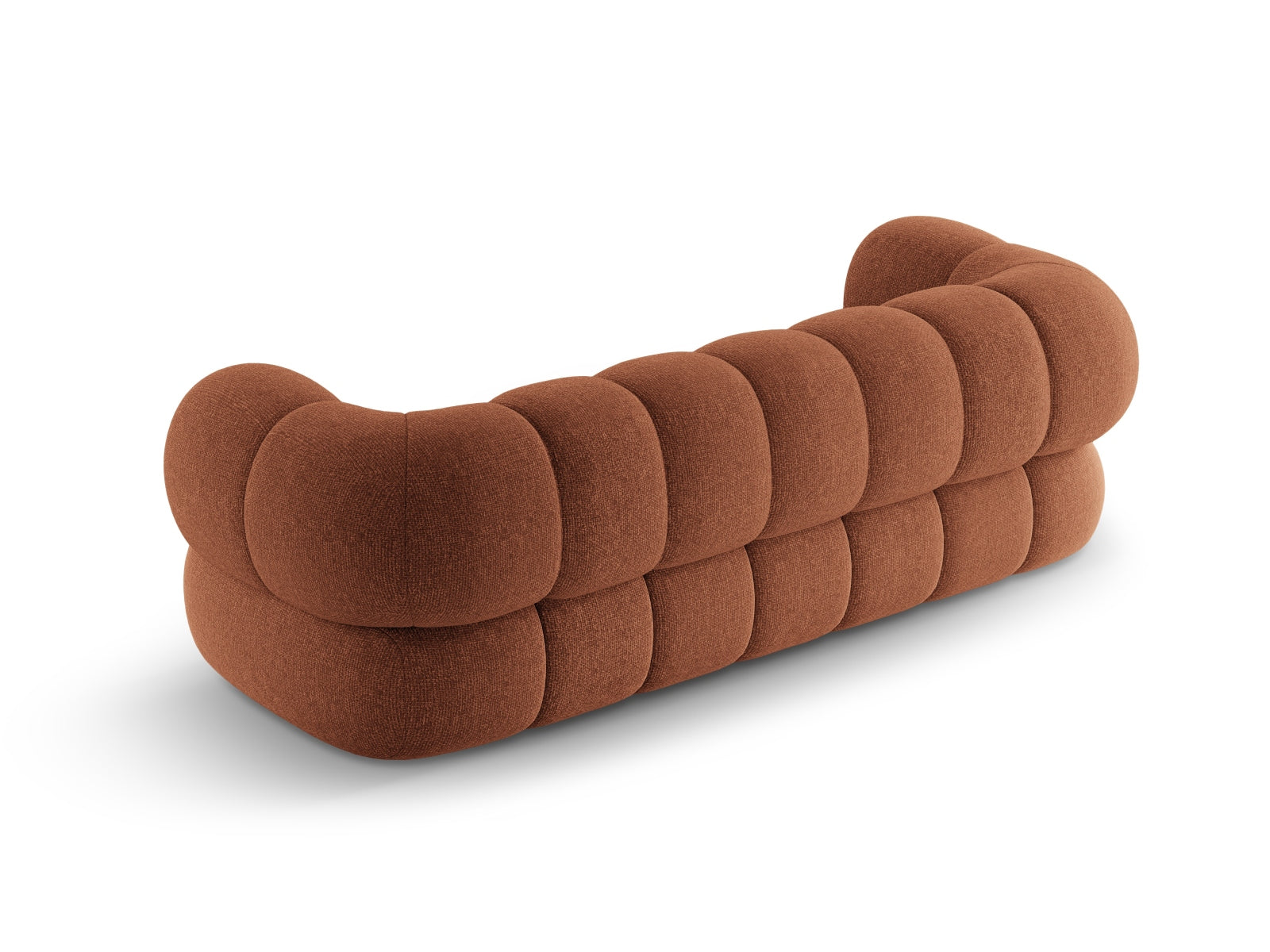 Elegantes Koge 3-Sitzer Sofa in Brick-Eden, ideal für stilvolle Wohnräume und entspannte Stunden mit Freunden und Familie.