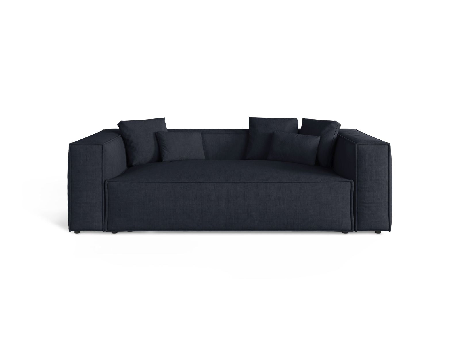 3-Sitzer Sofa Aveiro in Navy Blue-Liberty präsentiert im Onlineshop von KAQTU Design AG. 3er Sofa ist von Cosmopolitan Design