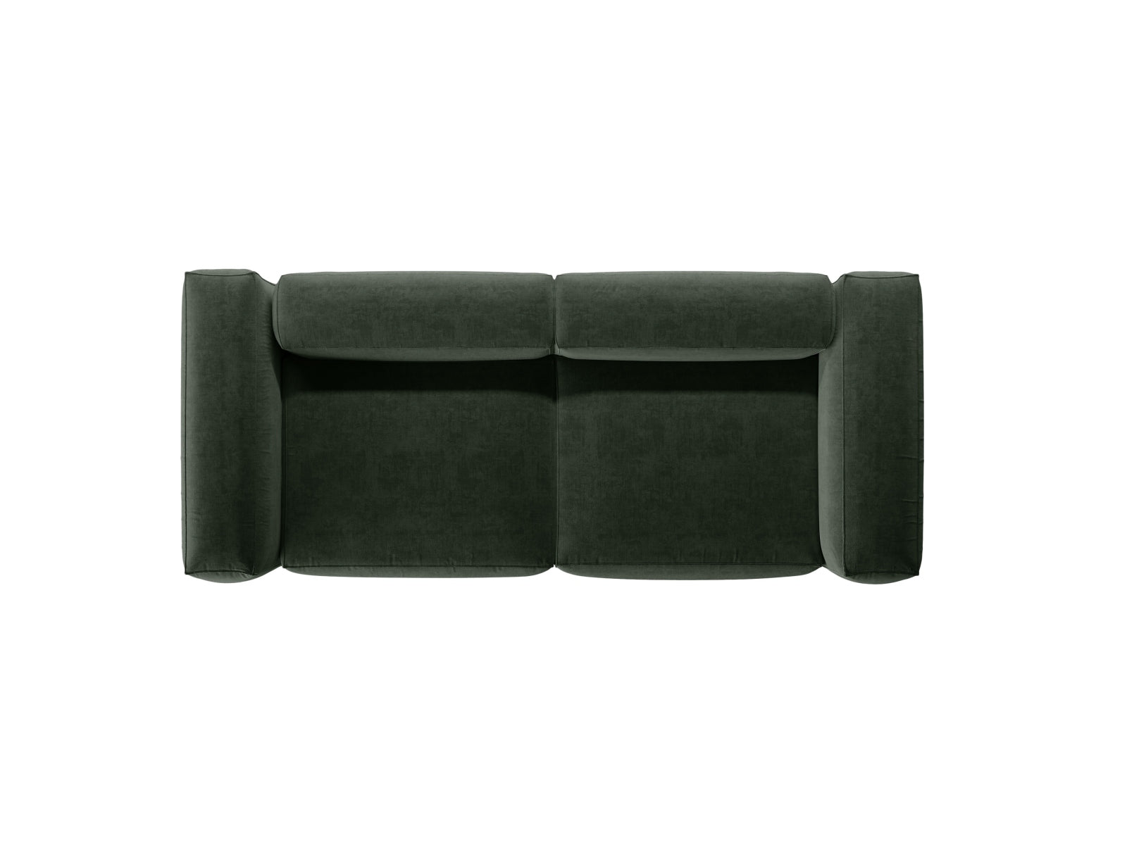 Bergamo Modular Sofa 3 Sitzer in Moss Green-Liberty präsentiert im Onlineshop von KAQTU Design AG. 3er Sofa ist von Cosmopolitan Design