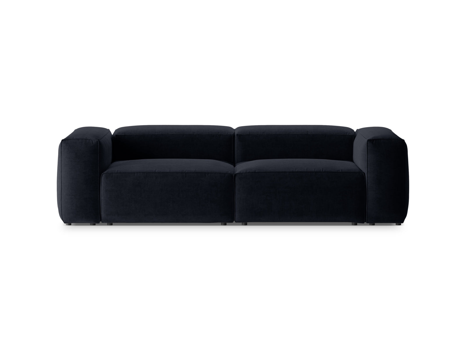 Bergamo Modular Sofa 3 Sitzer in Navy Blue-Liberty präsentiert im Onlineshop von KAQTU Design AG. 3er Sofa ist von Cosmopolitan Design