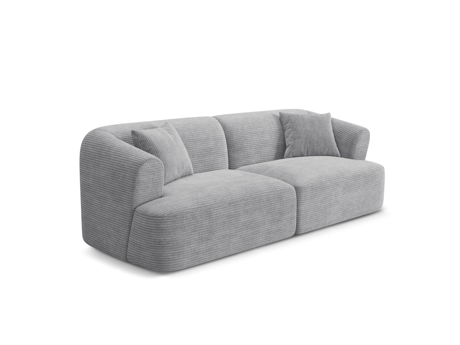 Elegantes 3-Sitzer Sofa Campi in modernem Design, ideal für stilvolle Wohnräume, erhältlich bei KAQTU Design AG.