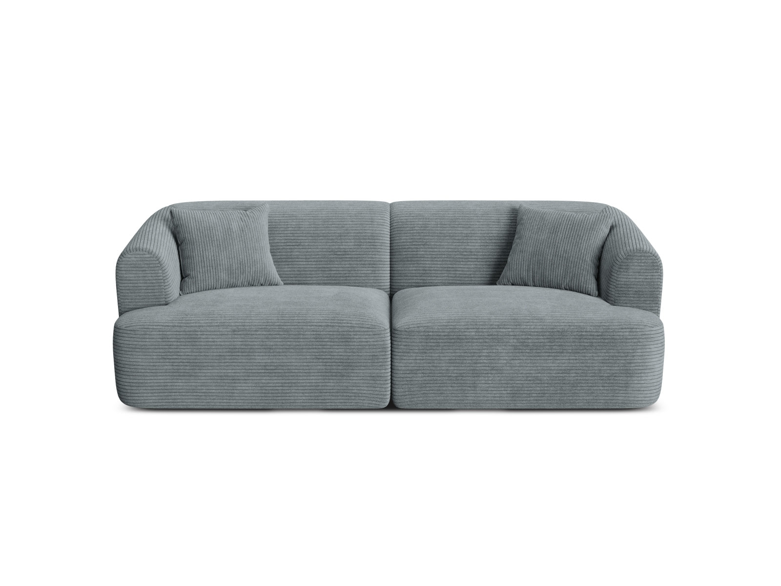 3-Sitzer Modular Sofa Campi in Dark Grey-Lincoln D präsentiert im Onlineshop von KAQTU Design AG. 3er Sofa ist von Cosmopolitan Design