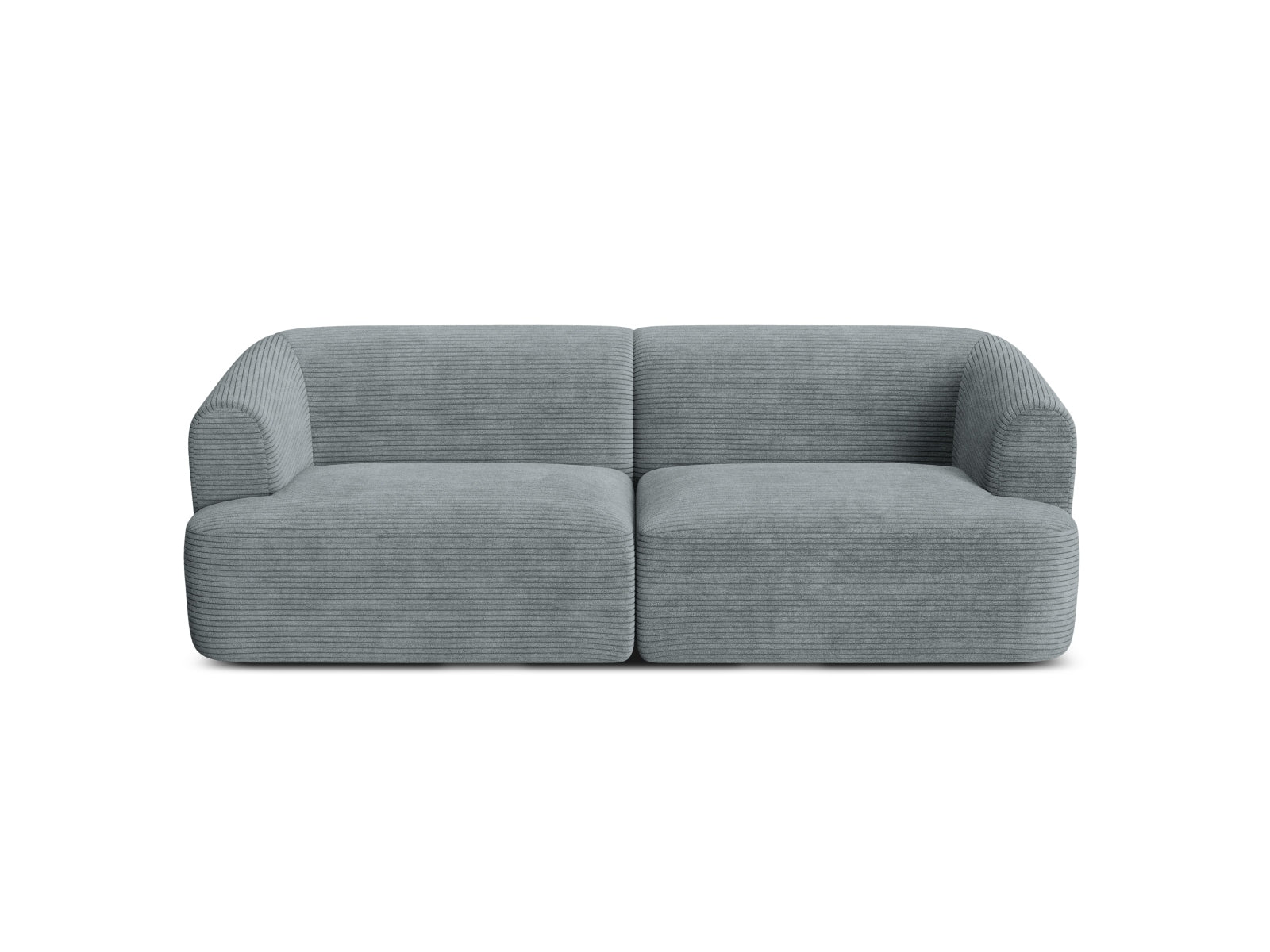 Elegantes 3-Sitzer Sofa Campi in zeitlosem Dunkelgrau, ideal für moderne Wohnkonzepte und gemütliche Entspannung.