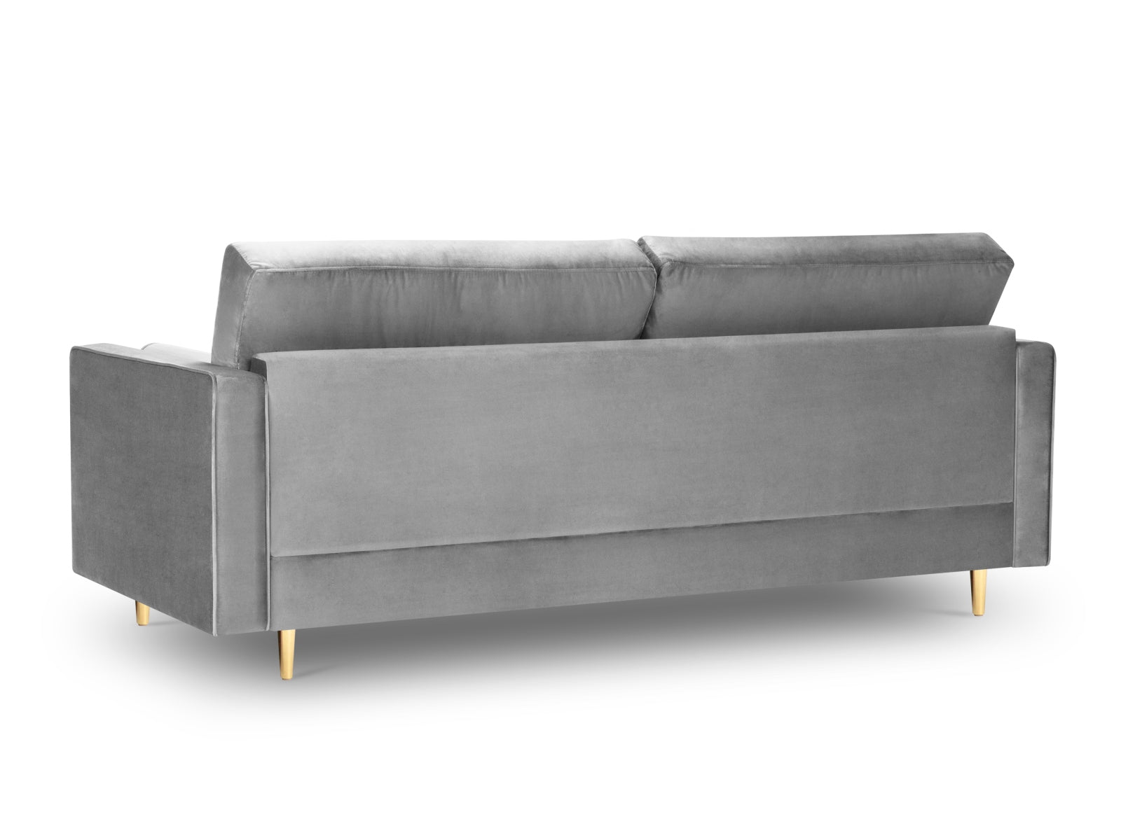 Gemütliches 3-Sitzer Sofa Aspen in zeitlosem Grau, perfekt für stilvolle Wohnzimmer und entspannte Abende, erhältlich bei Cosmopolitan Design.