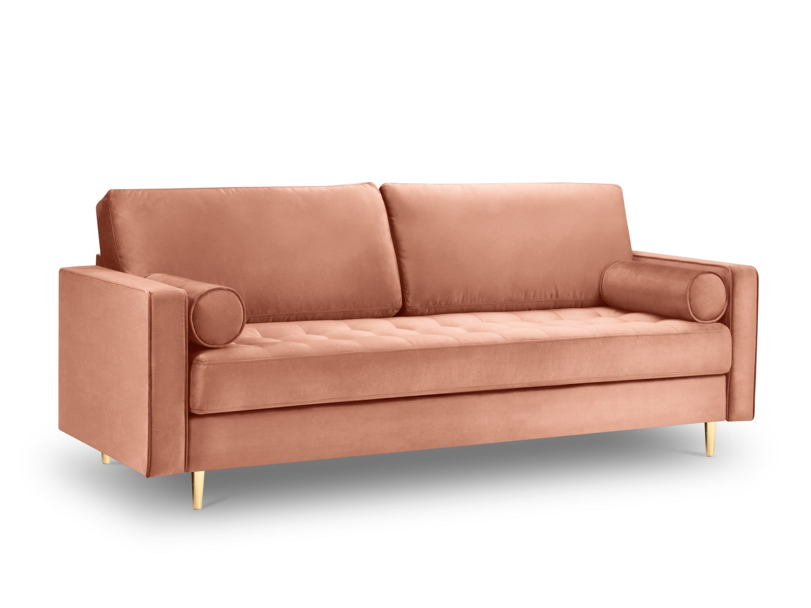 3-Sitzer Sofa Aspen in Pink-Salvador präsentiert im Onlineshop von KAQTU Design AG. 3er Sofa ist von Cosmopolitan Design