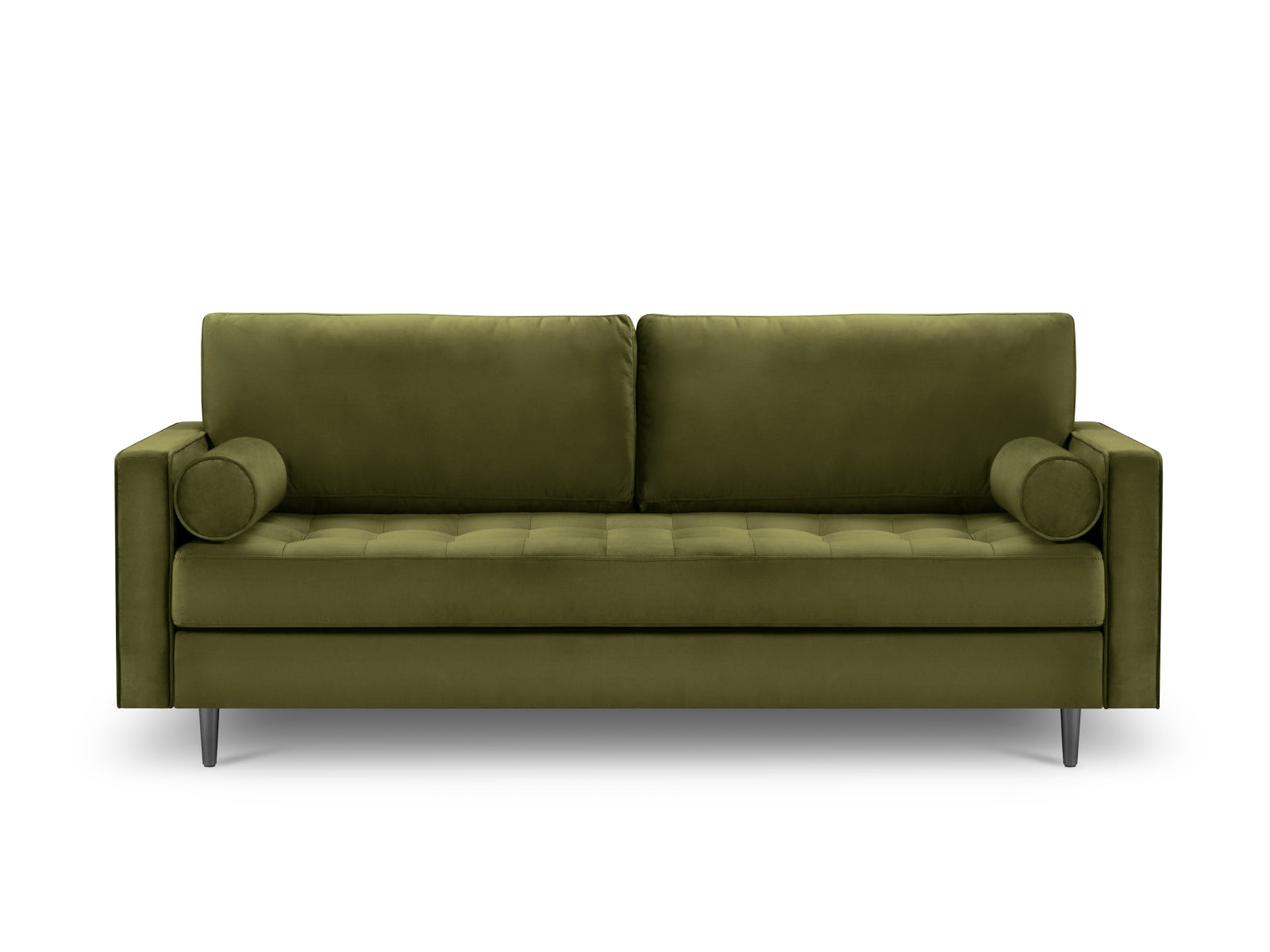 Elegantes 3-Sitzer Sofa Aspen in stilvollem Grün, ideal für moderne Wohnräume, präsentiert von Cosmopolitan Design.