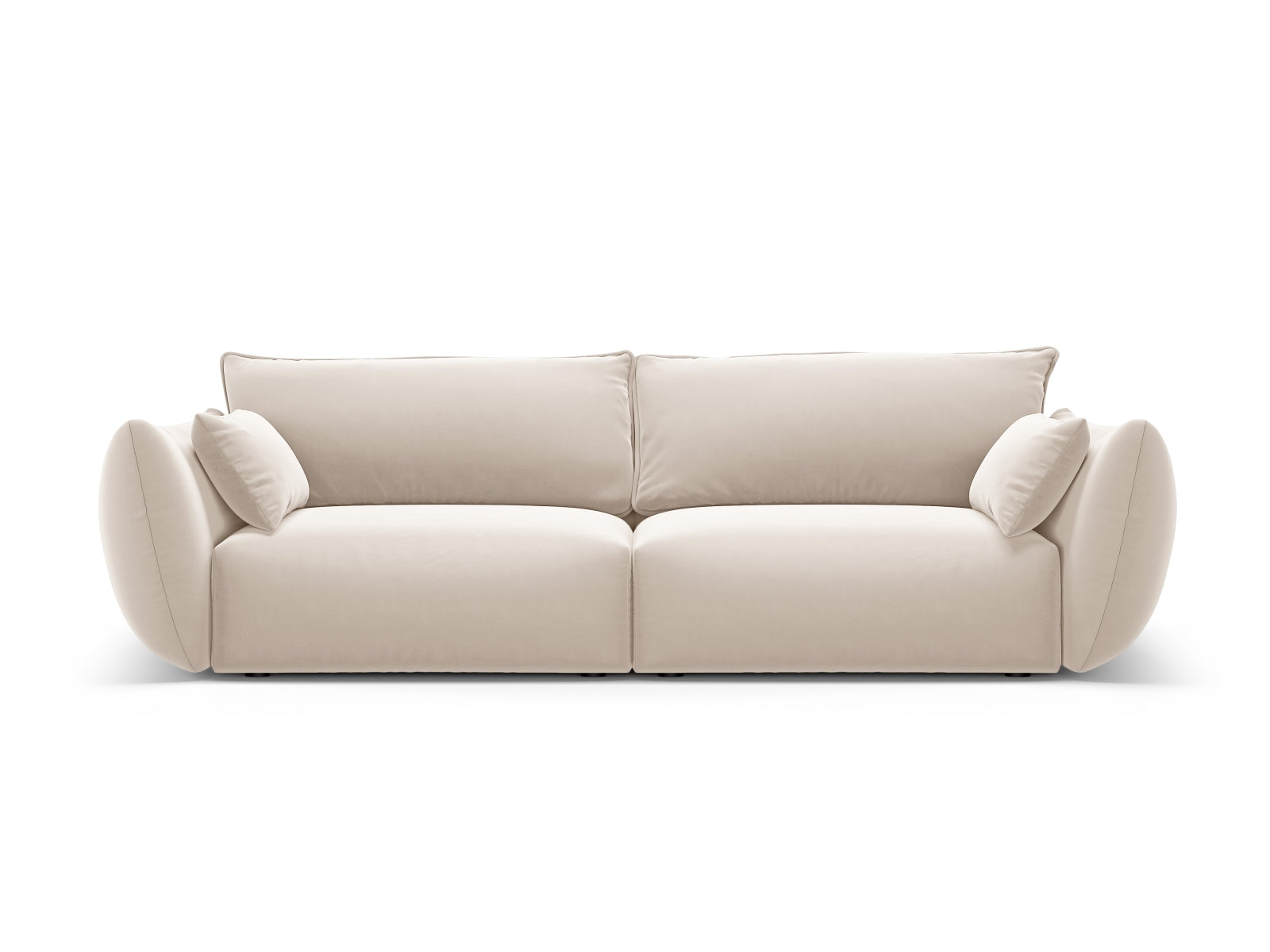 3-Sitzer Sofa Matera in Beige-Salvador präsentiert im Onlineshop von KAQTU Design AG. 3er Sofa ist von Cosmopolitan Design