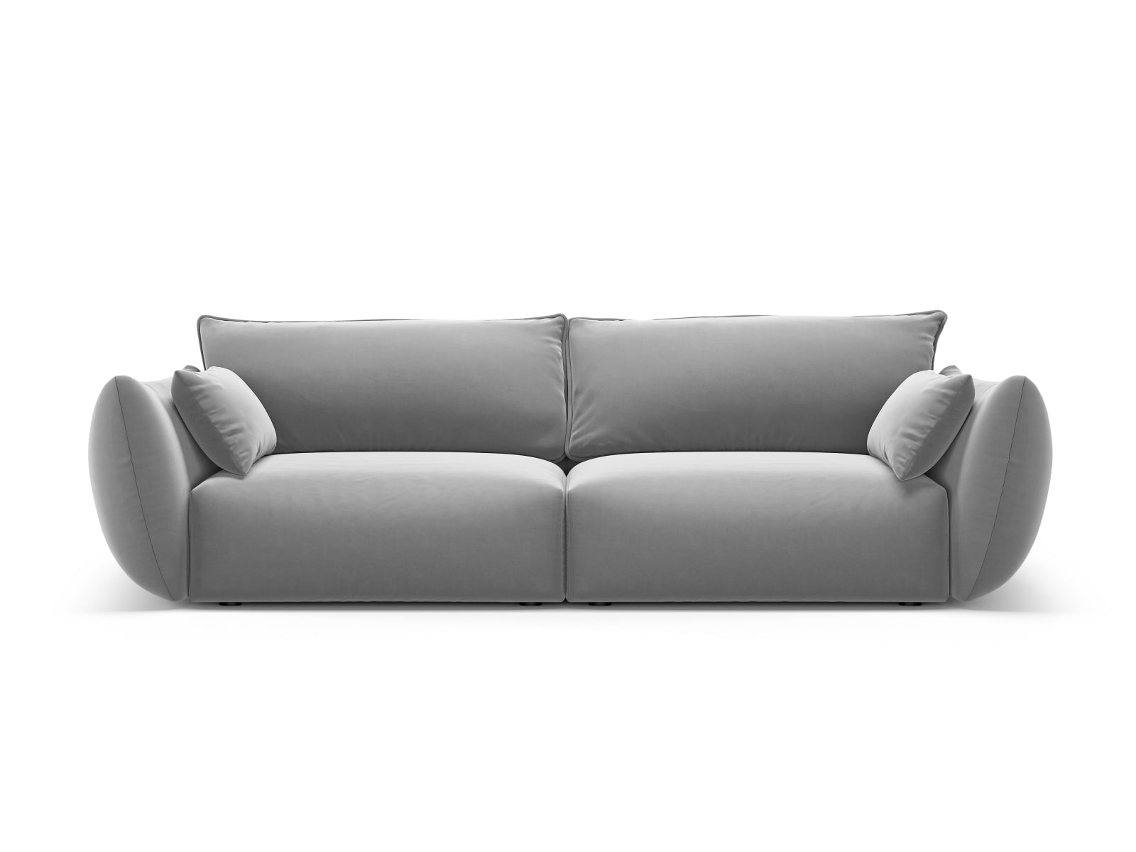 3-Sitzer Sofa Matera in Grey-Salvador präsentiert im Onlineshop von KAQTU Design AG. 3er Sofa ist von Cosmopolitan Design