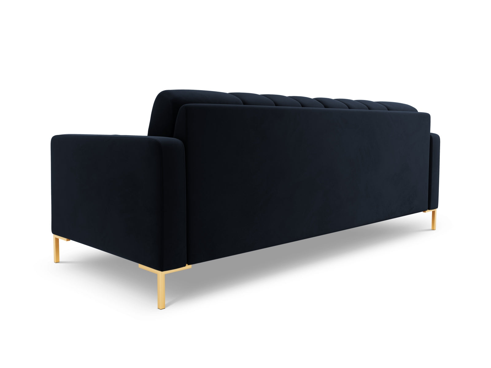 Elegantes 3-Sitzer Sofa Bali in tiefem Blau, ideal für gemütliche Stunden und stilvolle Einrichtung. Ein echter Blickfang für jedes Wohnzimmer.