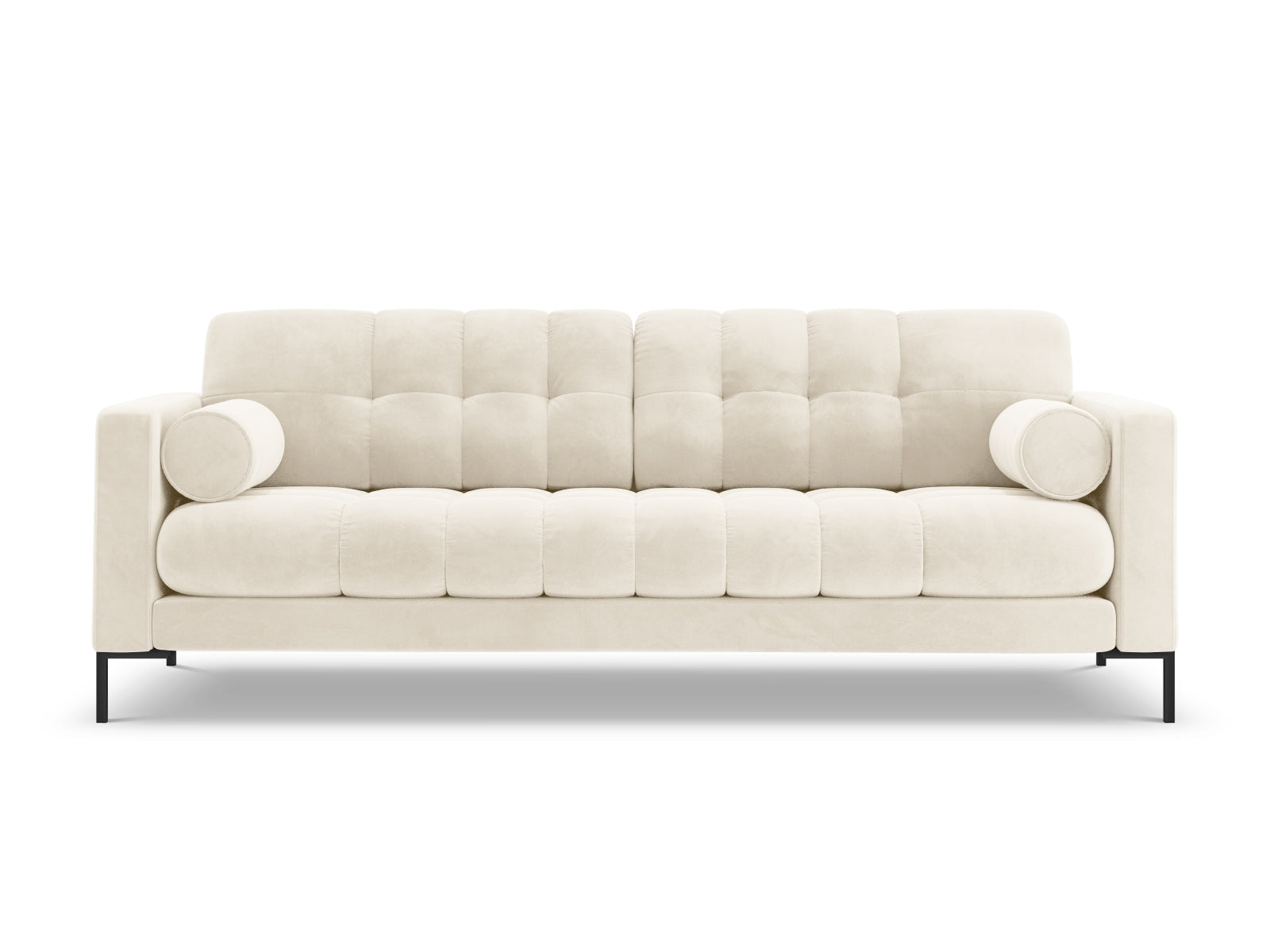 3-Sitzer Sofa Bali in Light Beige-Bluvel präsentiert im Onlineshop von KAQTU Design AG. 3er Sofa ist von Cosmopolitan Design