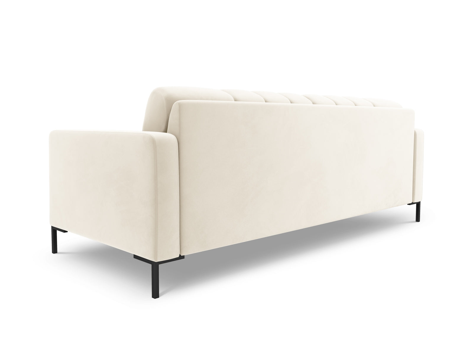 Elegantes 3-Sitzer Sofa Bali in sanftem Beige, ideal für stilvolle Wohnräume, entworfen von Cosmopolitan Design.