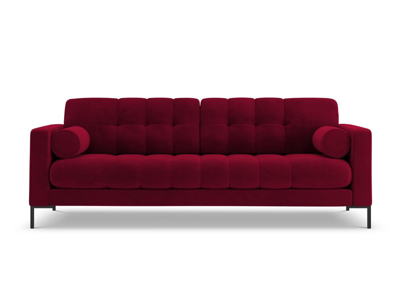 3-Sitzer Sofa Bali in Red-Bluvel präsentiert im Onlineshop von KAQTU Design AG. 3er Sofa ist von Cosmopolitan Design