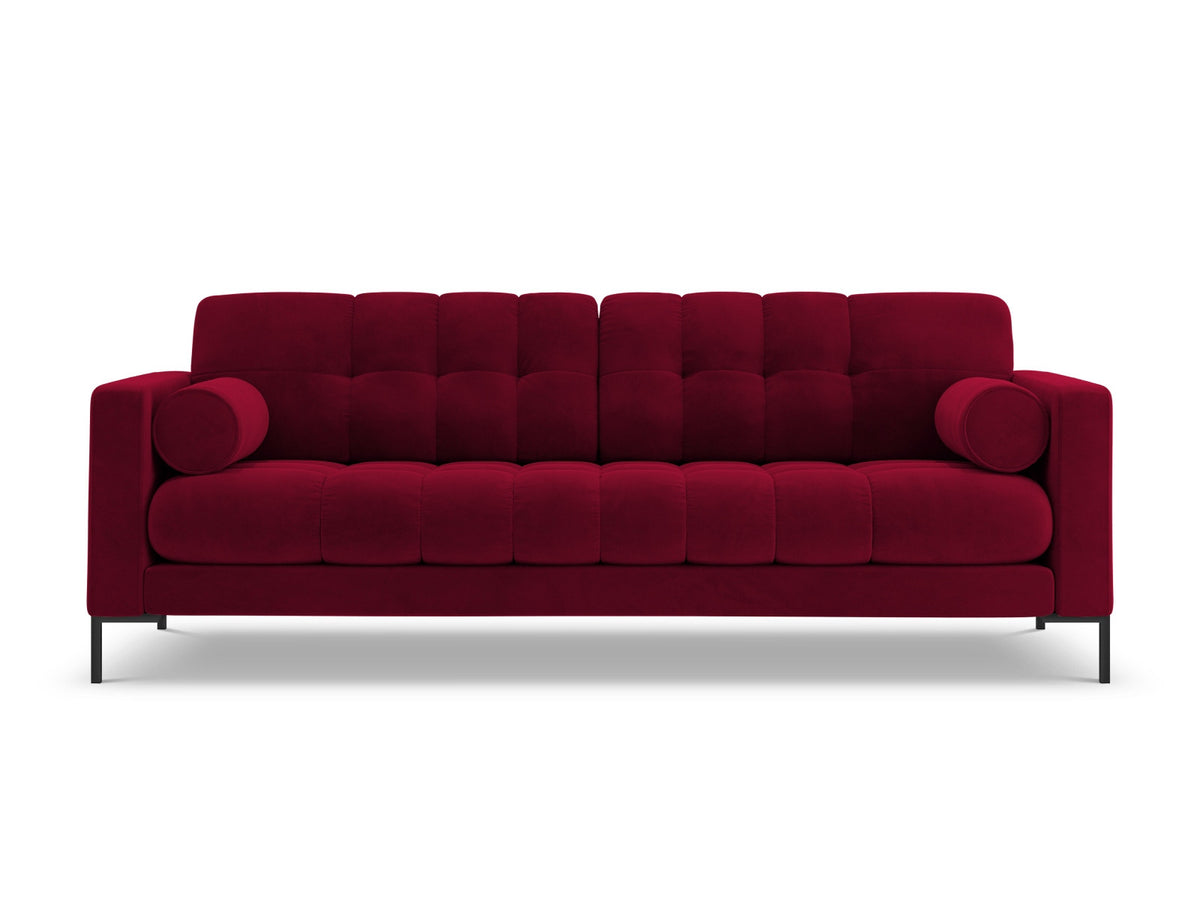 3-Sitzer Sofa Bali in Red-Bluvel präsentiert im Onlineshop von KAQTU Design AG. 3er Sofa ist von Cosmopolitan Design