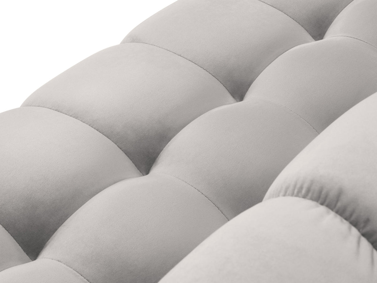 3-Sitzer Sofa Bali in Silver-Bluvel präsentiert im Onlineshop von KAQTU Design AG. 3er Sofa ist von Cosmopolitan Design