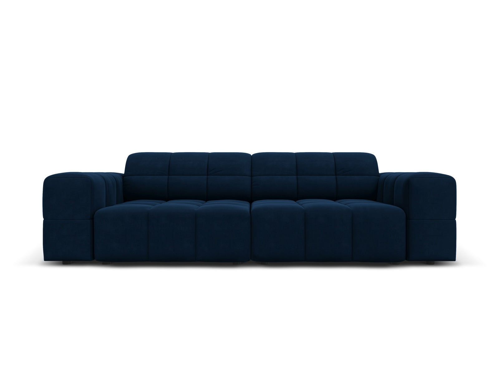 Chicago Velour Sofa 3 Sitzer 102cm in Royal Blue präsentiert im Onlineshop von KAQTU Design AG. 3er Sofa ist von Cosmopolitan Design