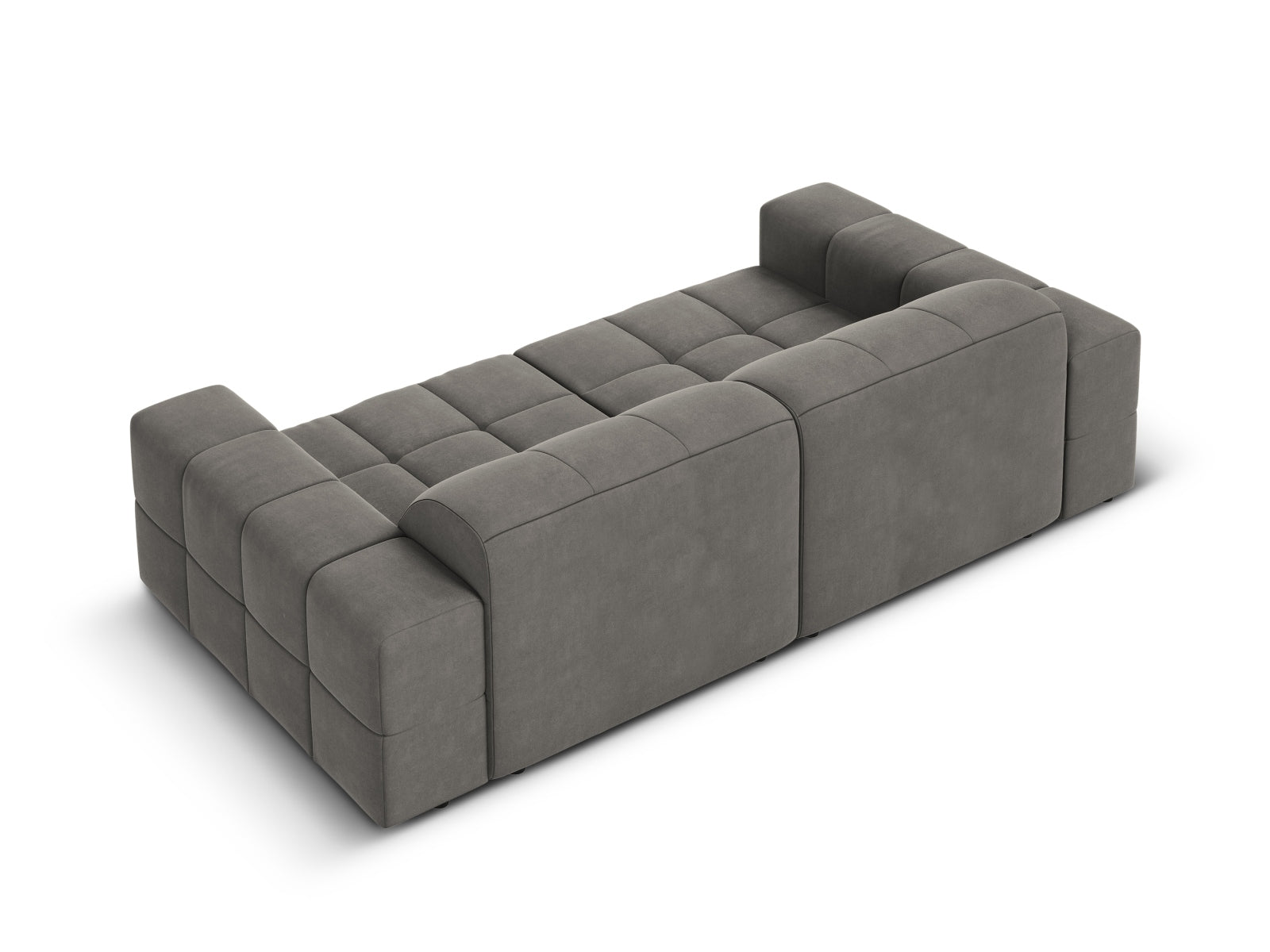 Erleben Sie das stilvolle Chicago Velour Sofa 3 Sitzer von Cosmopolitan Design – ideal für Ihr modernes Wohnzimmer und höchsten Sitzkomfort!