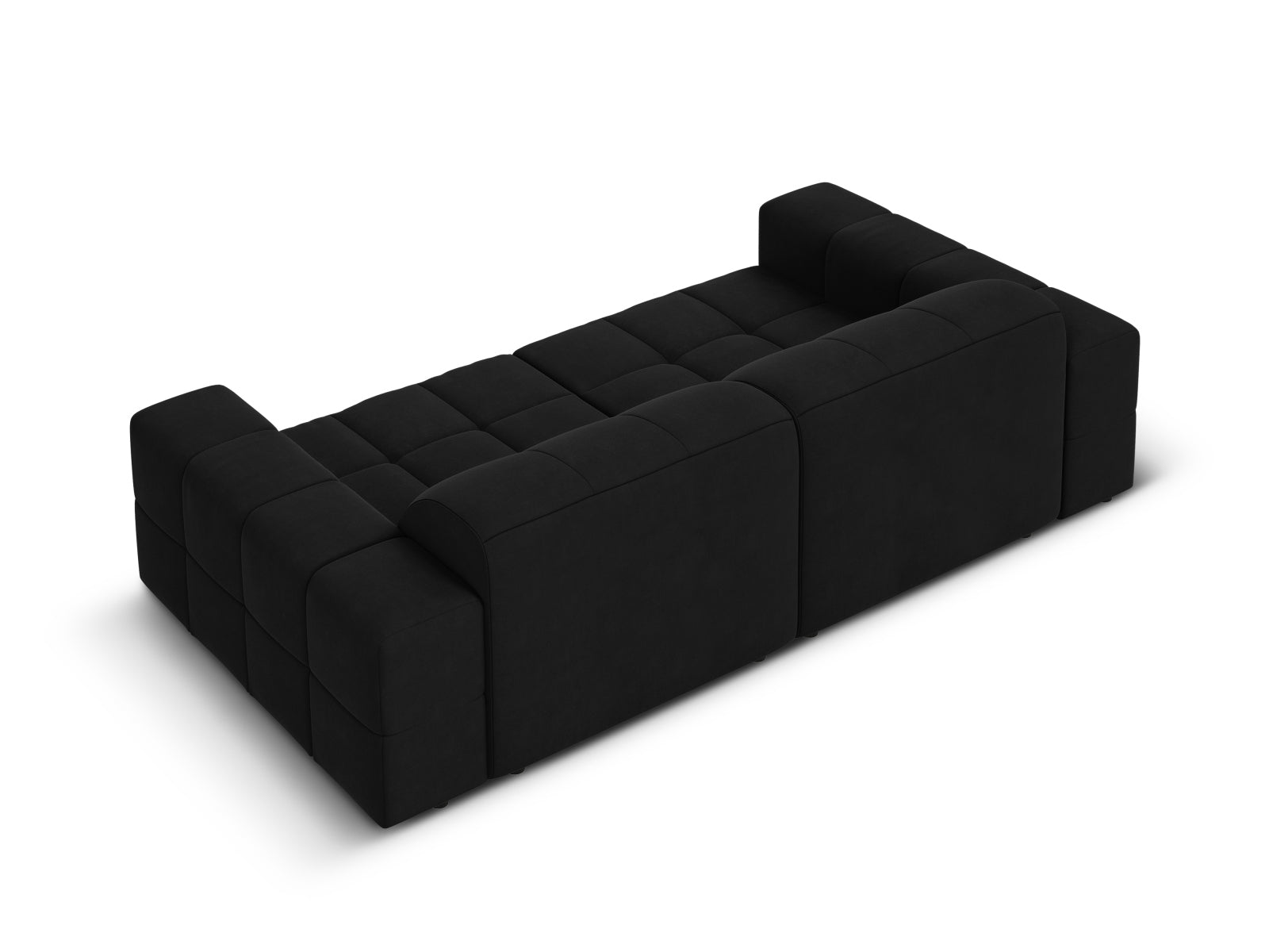 Erleben Sie das stilvolle Chicago Velour Sofa 3 Sitzer von Cosmopolitan Design – ideal für Ihr modernes Wohnzimmer und höchsten Sitzkomfort!