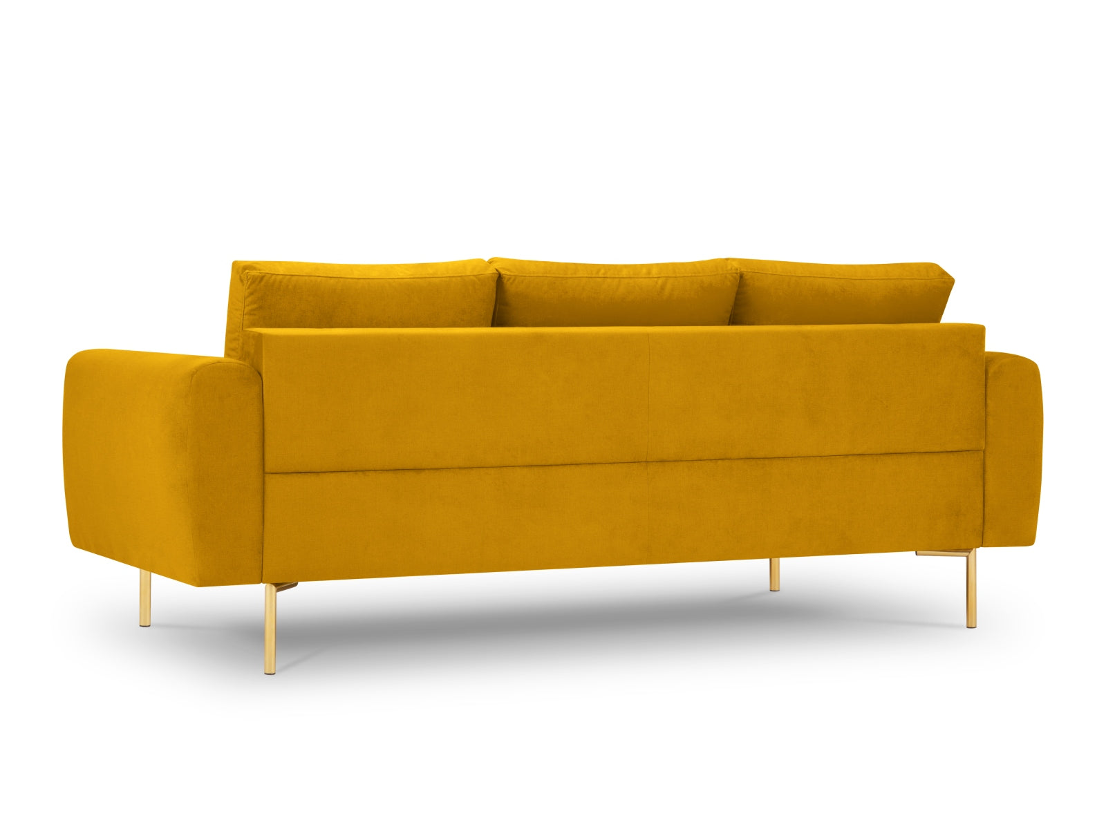 Erleben Sie das stilvolle Hastings Velour Sofa 3 Sitzer von Cosmopolitan Design. Ideal für Ihr Wohnzimmer, vereint es modernen Komfort mit edlem Flair.