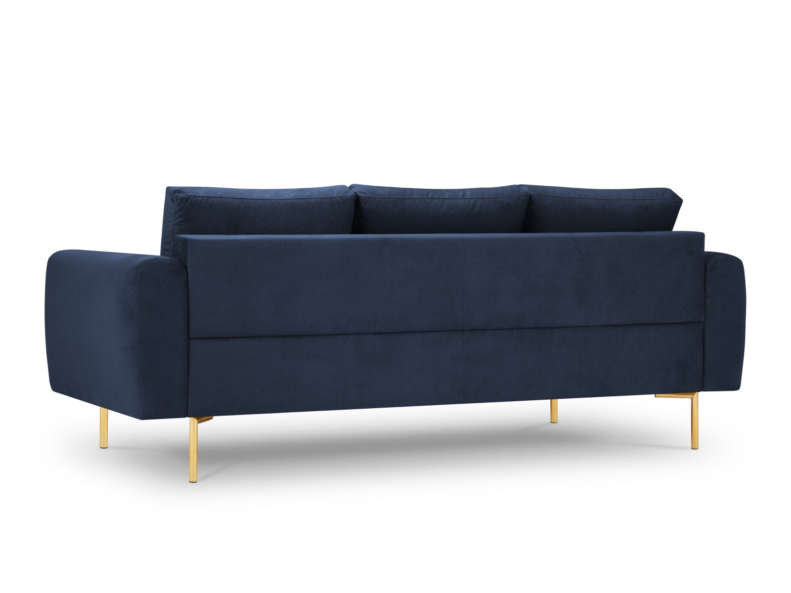 Erleben Sie das stilvolle Hastings Velour Sofa 3 Sitzer von Cosmopolitan Design. Ideal für Ihr Wohnzimmer, vereint es modernen Komfort mit edlem Flair.