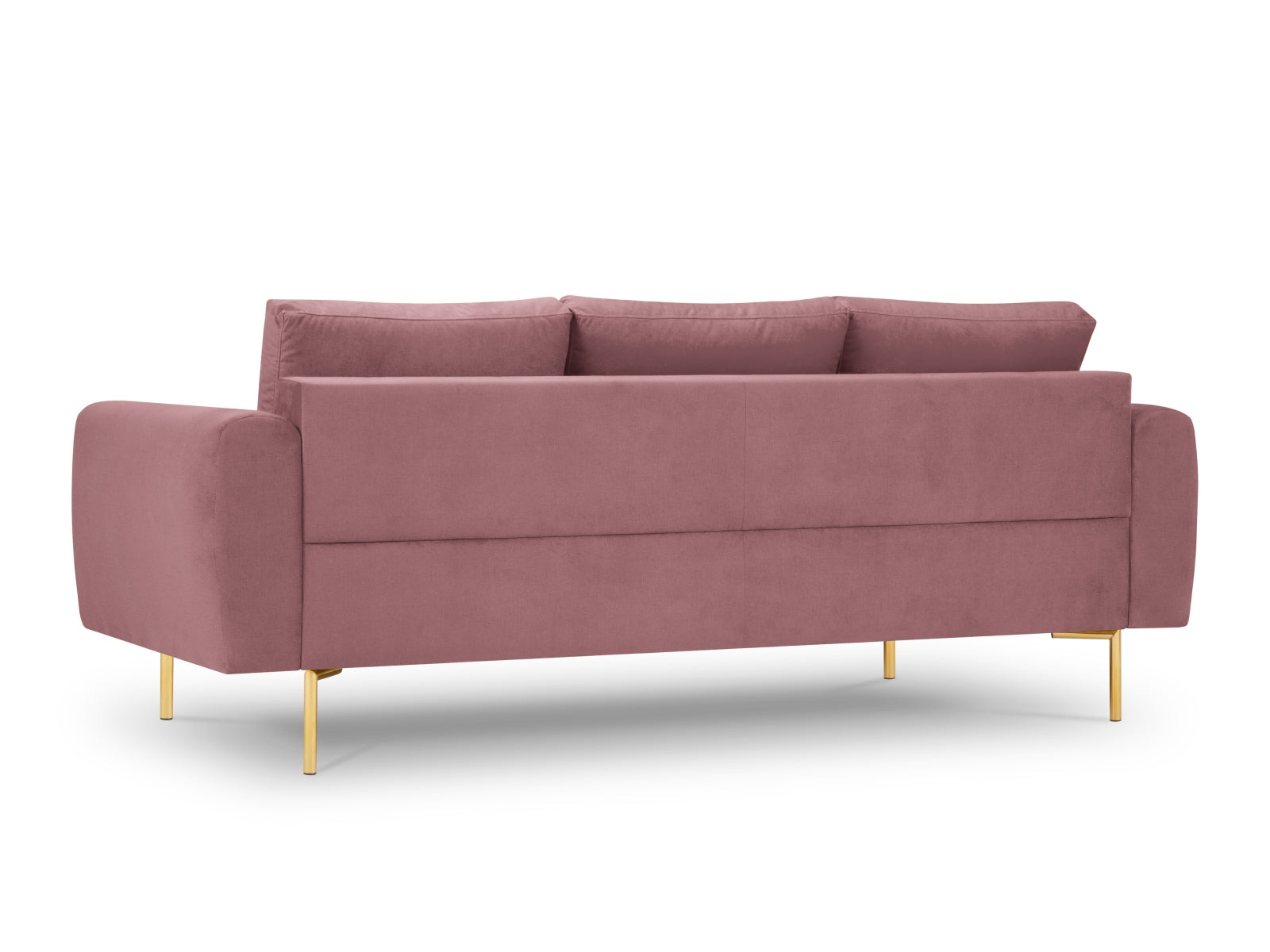 Erleben Sie das stilvolle Hastings Velour Sofa 3 Sitzer von Cosmopolitan Design. Ideal für Ihr Wohnzimmer, vereint es modernen Komfort mit edlem Flair.