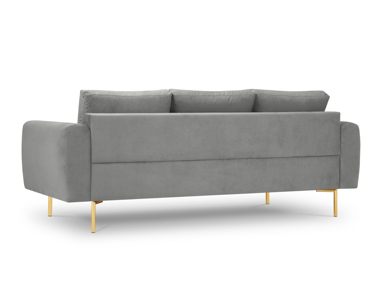 Erleben Sie das stilvolle Hastings Velour Sofa 3 Sitzer von Cosmopolitan Design. Ideal für Ihr Wohnzimmer, vereint es modernen Komfort mit edlem Flair.