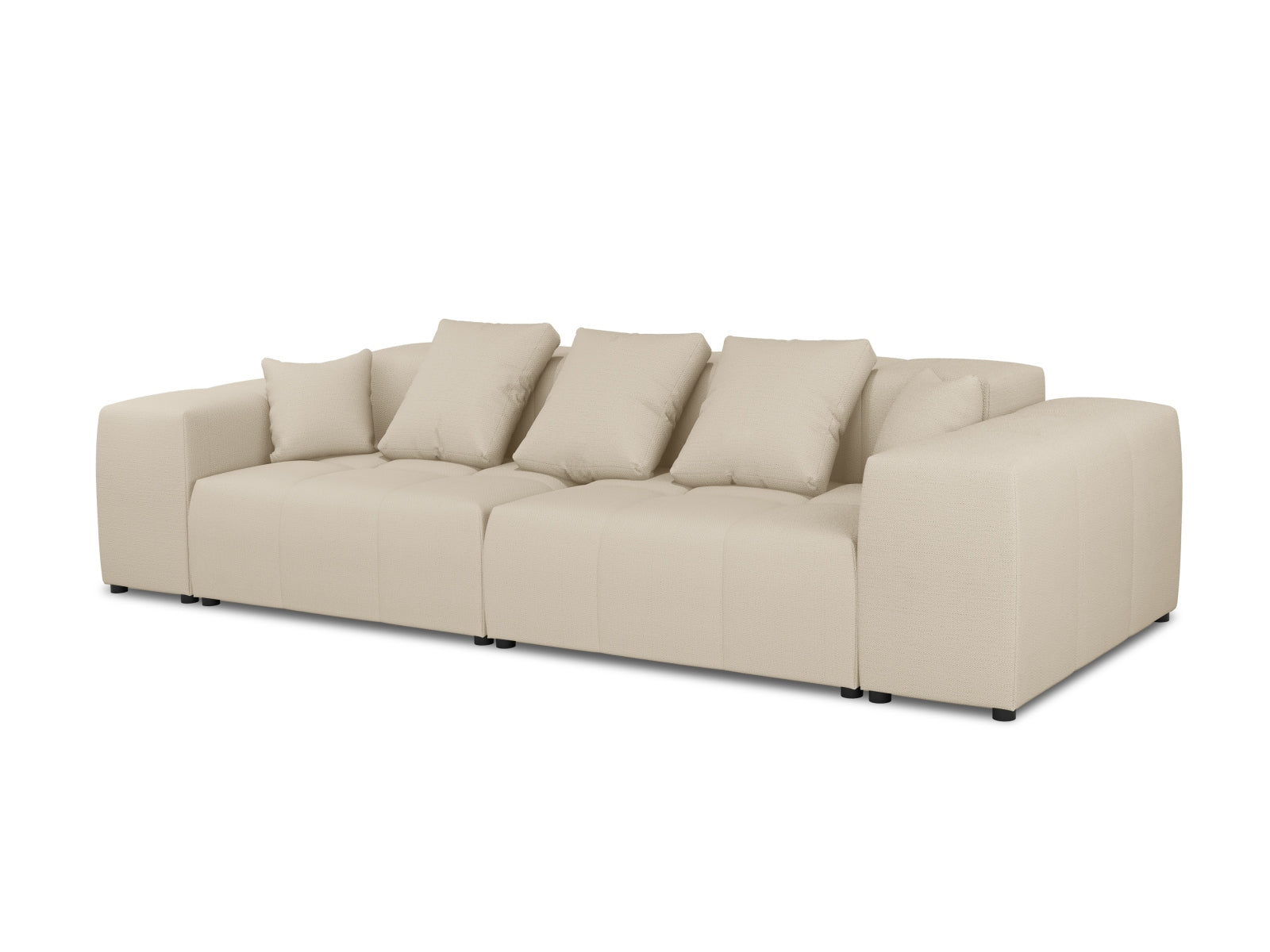 Rome Modular Sofa 3 Sitzer in Beige-Babel präsentiert im Onlineshop von KAQTU Design AG. 3er Sofa ist von Cosmopolitan Design
