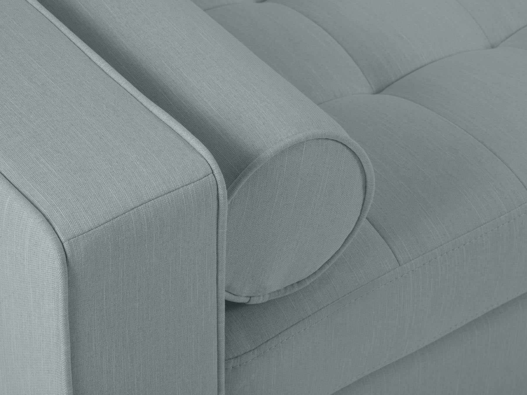 Stilvolles 3-Sitzer Sofa Aspen in modernem Blue-Melva, perfekt für gemütliche Abende und stilvolle Einrichtungsideen.