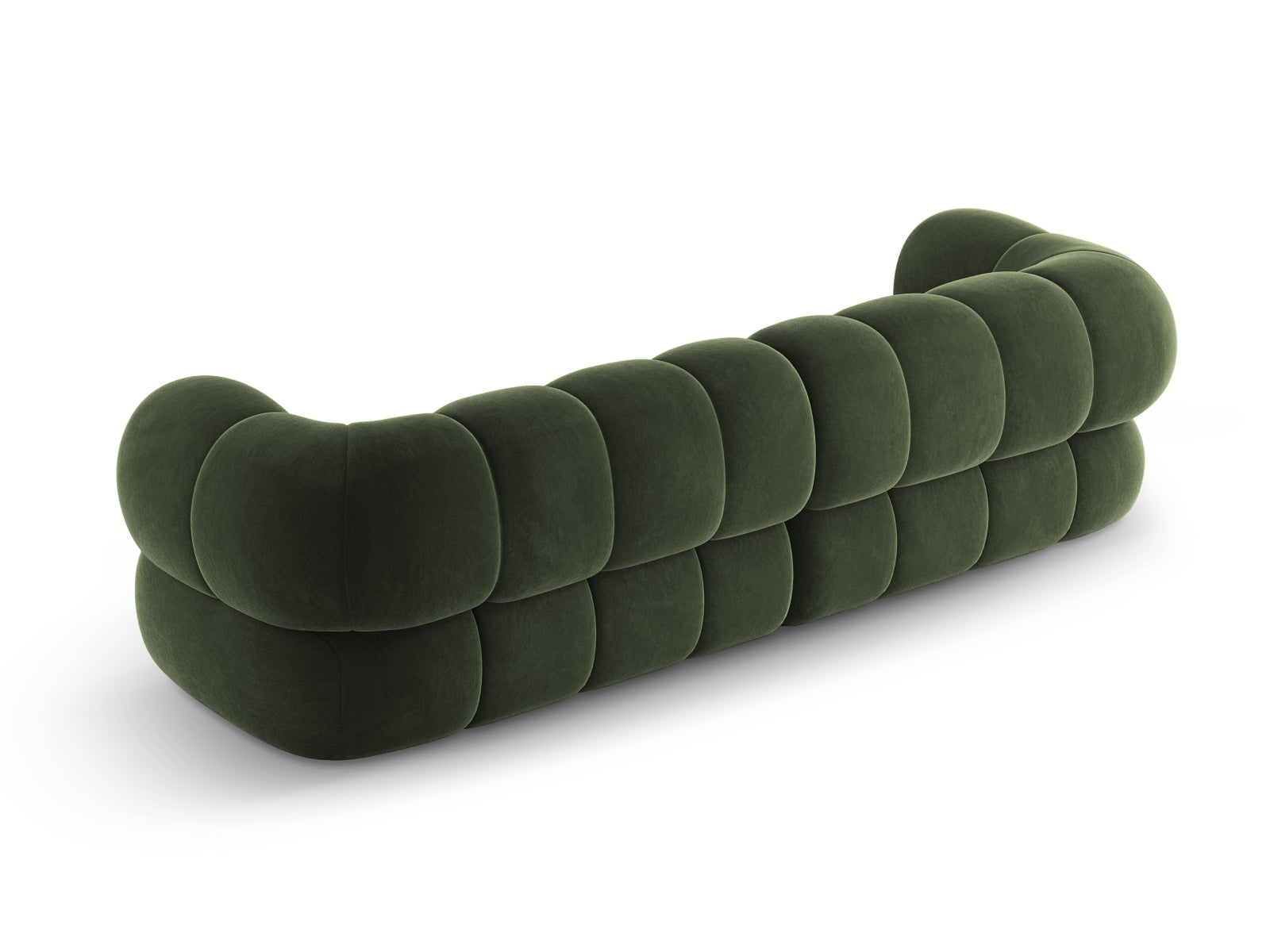 Koge Velour Sofa 4 Sitzer 95cm in Green-Vogue präsentiert im Onlineshop von KAQTU Design AG. 4er Sofa ist von Cosmopolitan Design