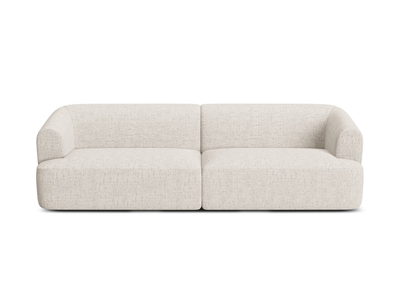 Elegantes 4-Sitzer Sofa Campi in sanftem Beige, ideal für moderne Wohnräume und einladende Gemütlichkeit.
