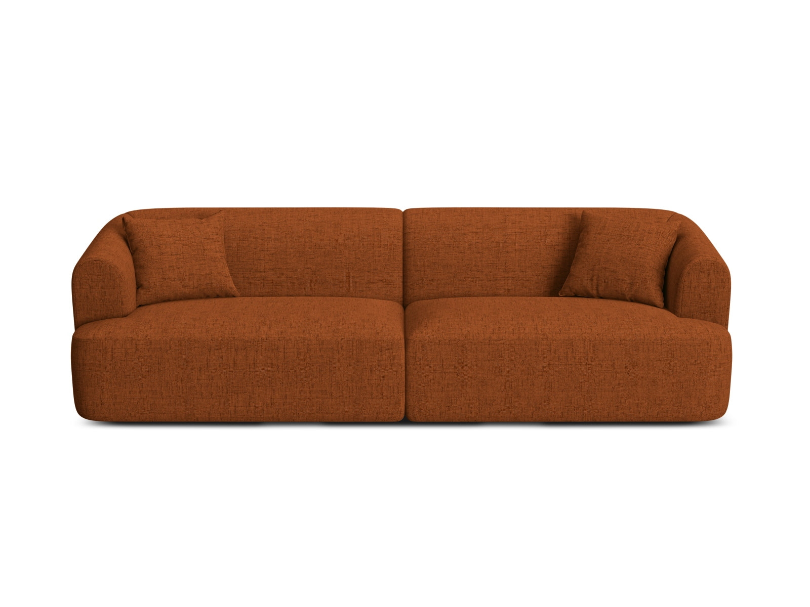 4-Sitzer Modular Sofa Campi in Brick-Moly präsentiert im Onlineshop von KAQTU Design AG. 4er Sofa ist von Cosmopolitan Design