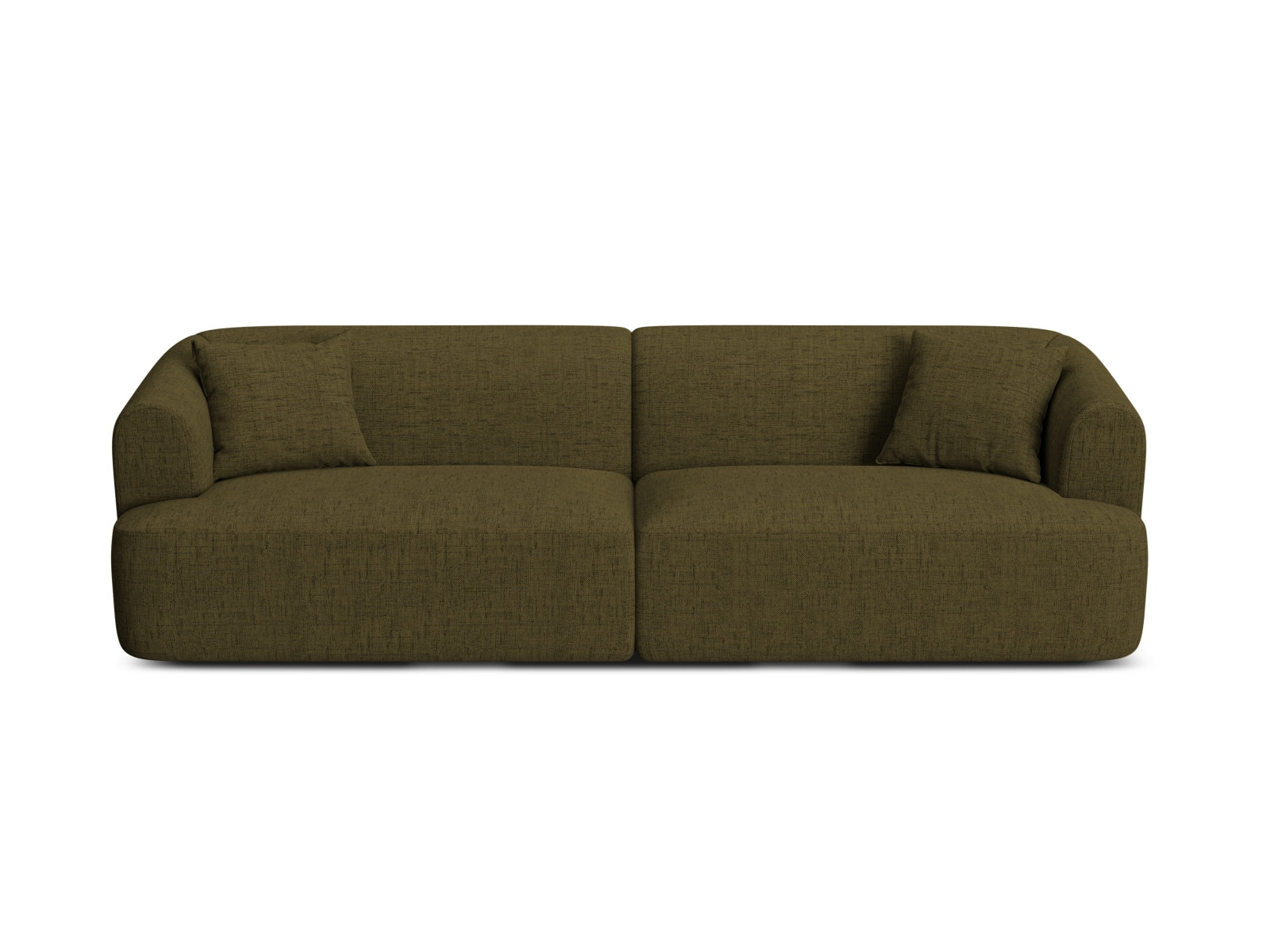 4-Sitzer Modular Sofa Campi in Green-Moly präsentiert im Onlineshop von KAQTU Design AG. 4er Sofa ist von Cosmopolitan Design