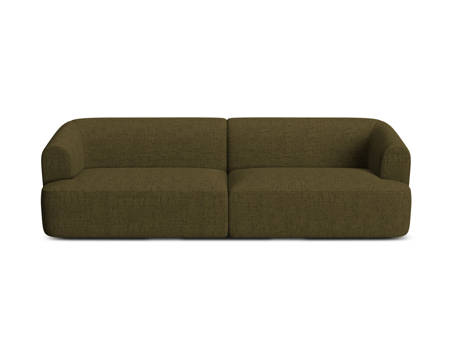 Elegantes 4-Sitzer Sofa Campi in modernem Grünton, ideal für stilvolle Wohnräume und vielseitige Einrichtungsmöglichkeiten.