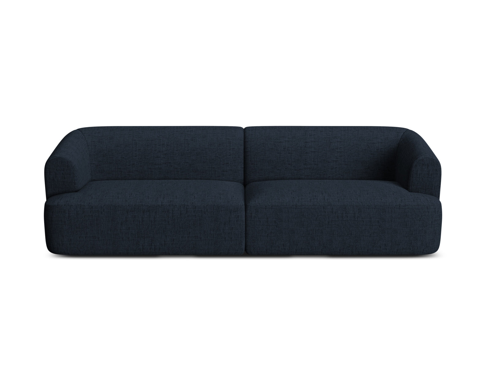 Elegantes 4-Sitzer Sofa Campi in Royal Blue-Moly, ideal für stilvolle Wohnräume und entspannte Abende mit Freunden und Familie.
