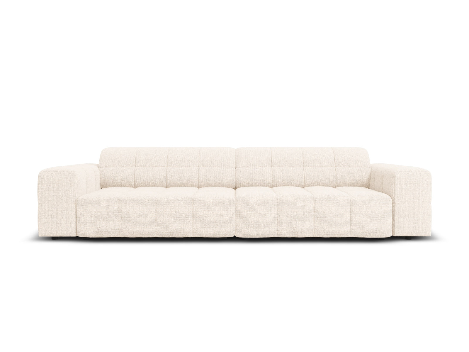 Chicago Sofa 4 Sitzer 102cm in Light Beige-Haga präsentiert im Onlineshop von KAQTU Design AG. 4er Sofa ist von Cosmopolitan Design