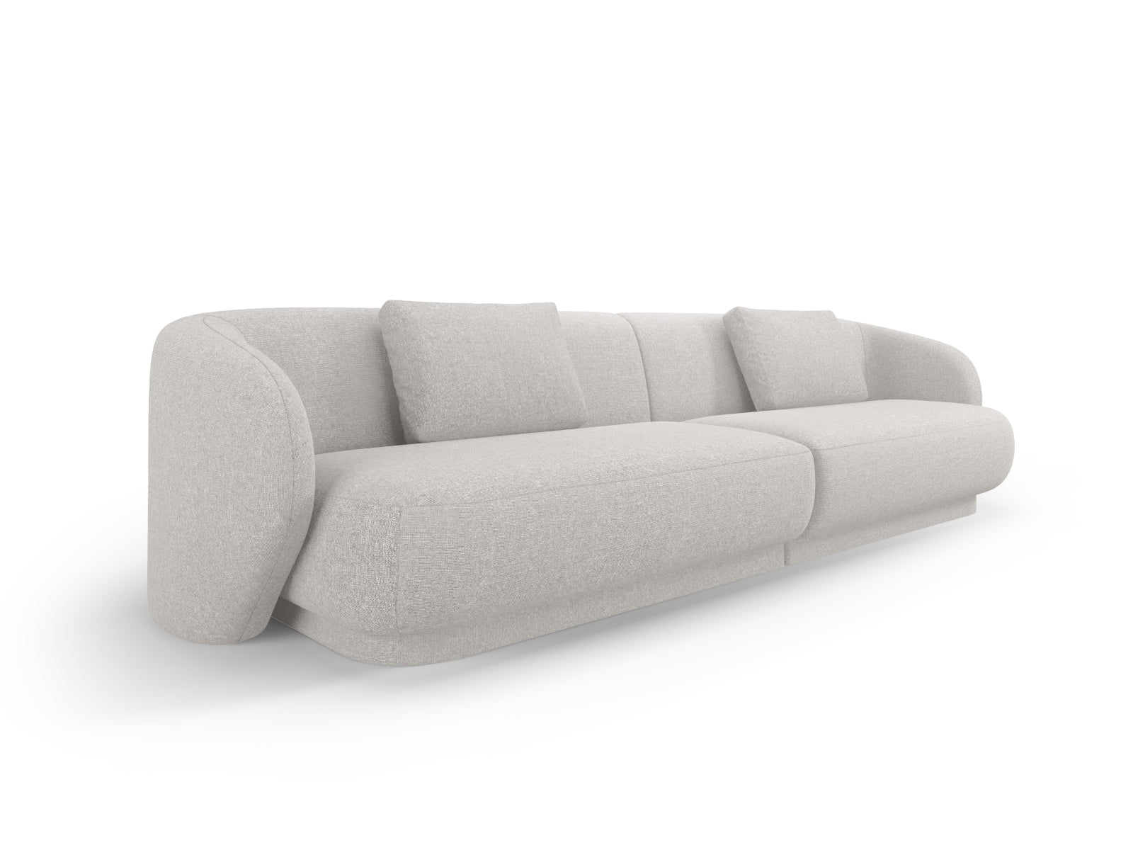 Camden Sofa 4 Sitzer in Silver Melange präsentiert im Onlineshop von KAQTU Design AG. Sofa ist von Cosmopolitan Design