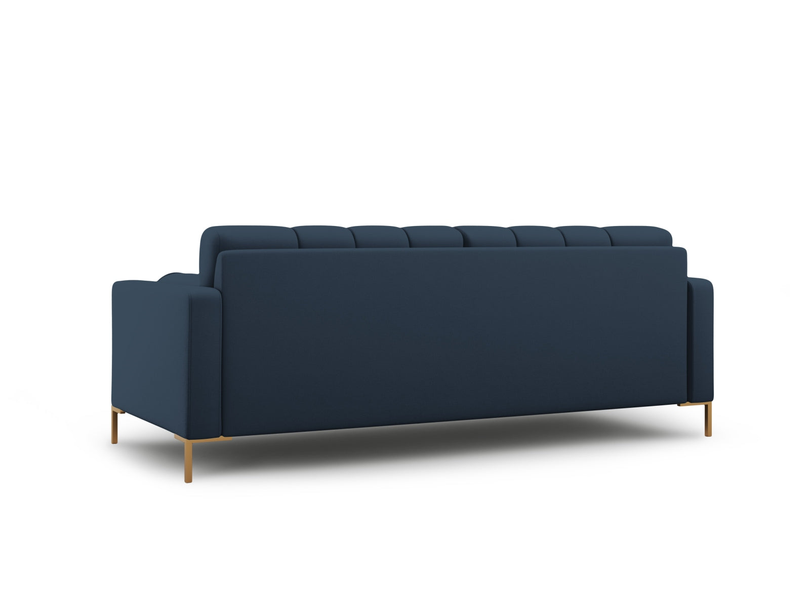 Elegantes 4-Sitzer Sofa Bali in stilvollem Blau, ideal für moderne Wohnräume und gesellige Stunden mit Freunden und Familie.