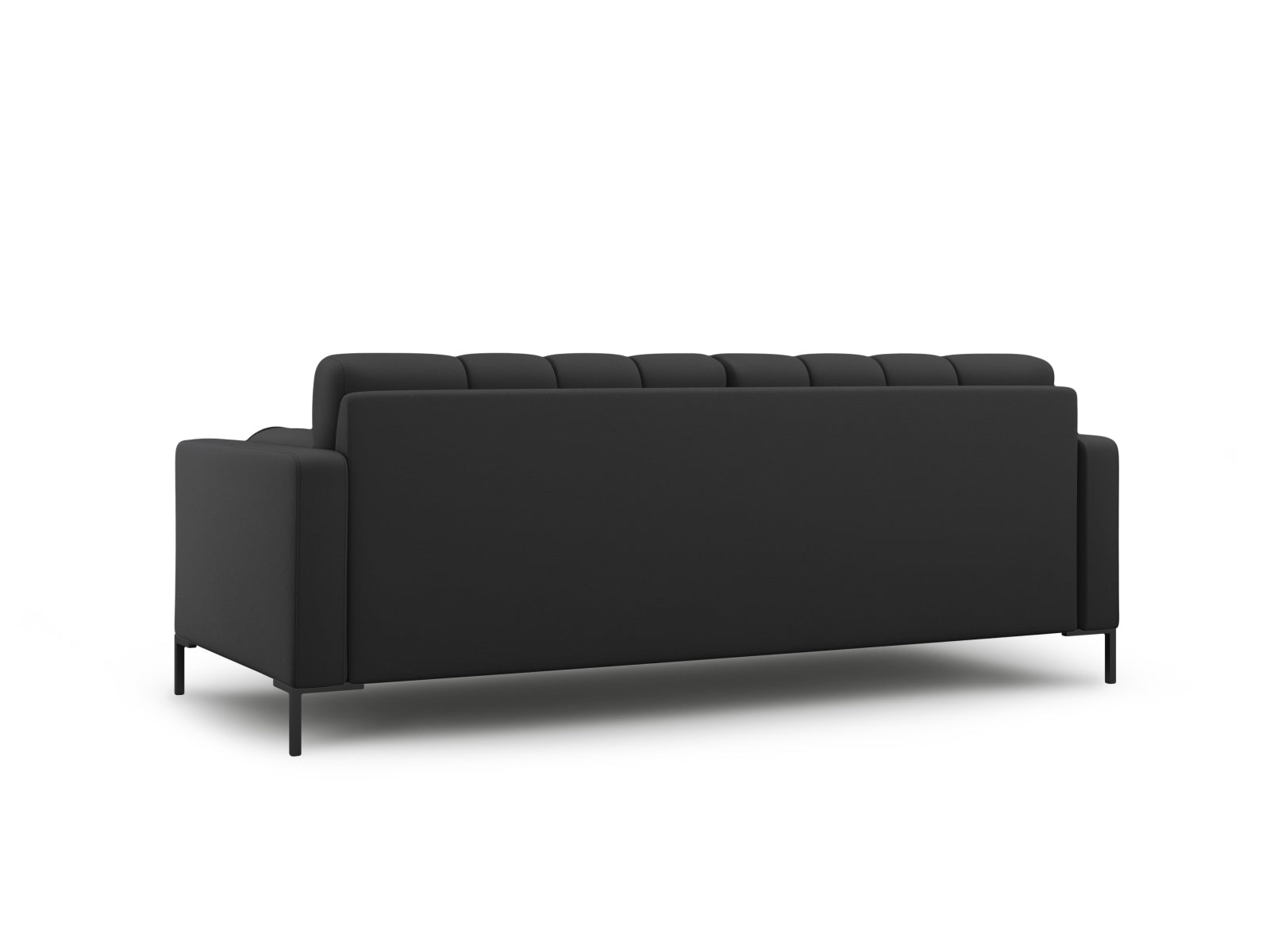 Elegantes 4-Sitzer Sofa Bali in zeitlosem Dunkelgrau, ideal für gemütliche und moderne Wohnambiente von Cosmopolitan Design.
