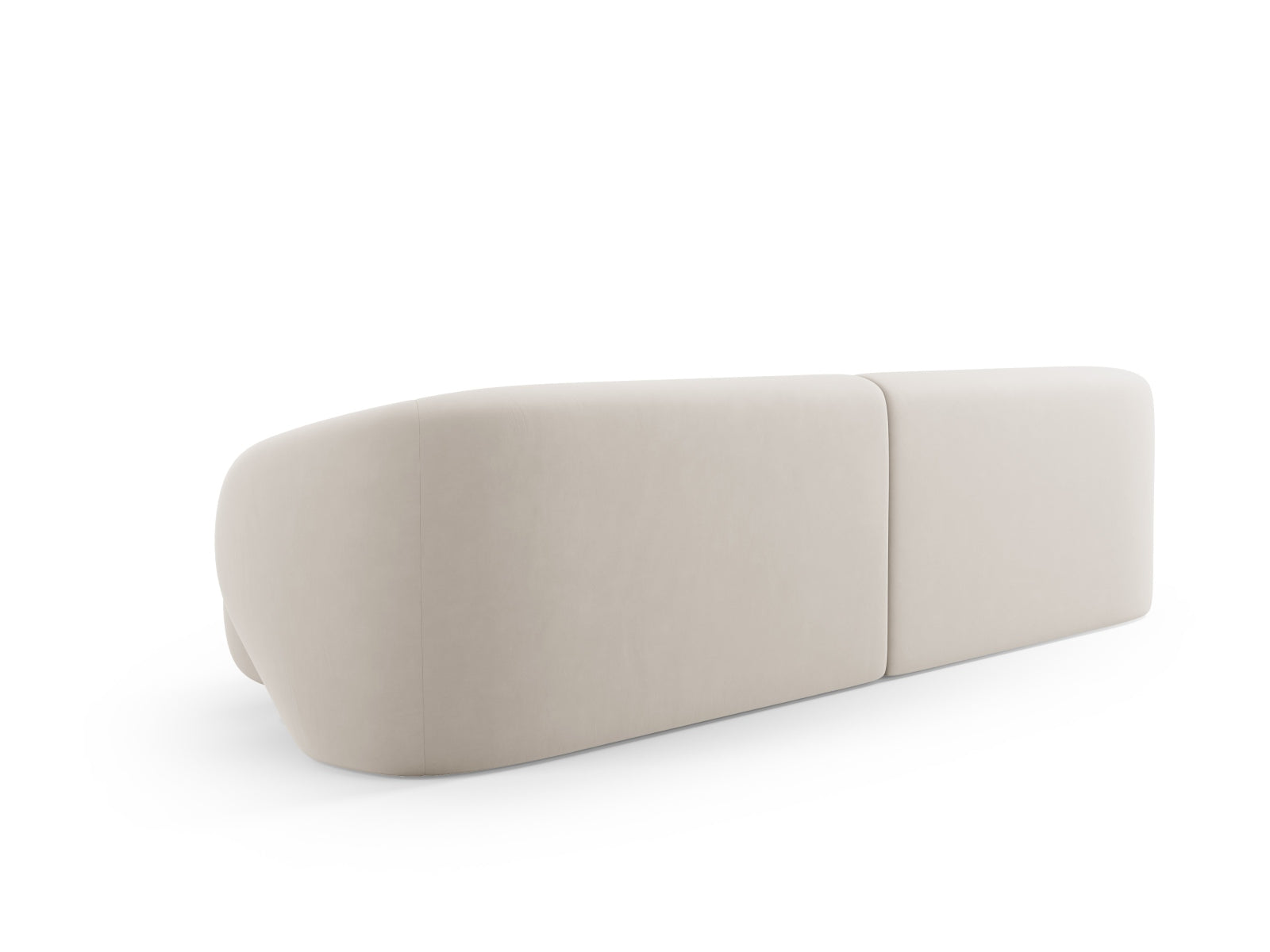 Erleben Sie das Camden Velour Sofa 4 Sitzer von Cosmopolitan Design – stilvolles, elegantes Sofa für höchsten Komfort in Ihrem Wohnraum.