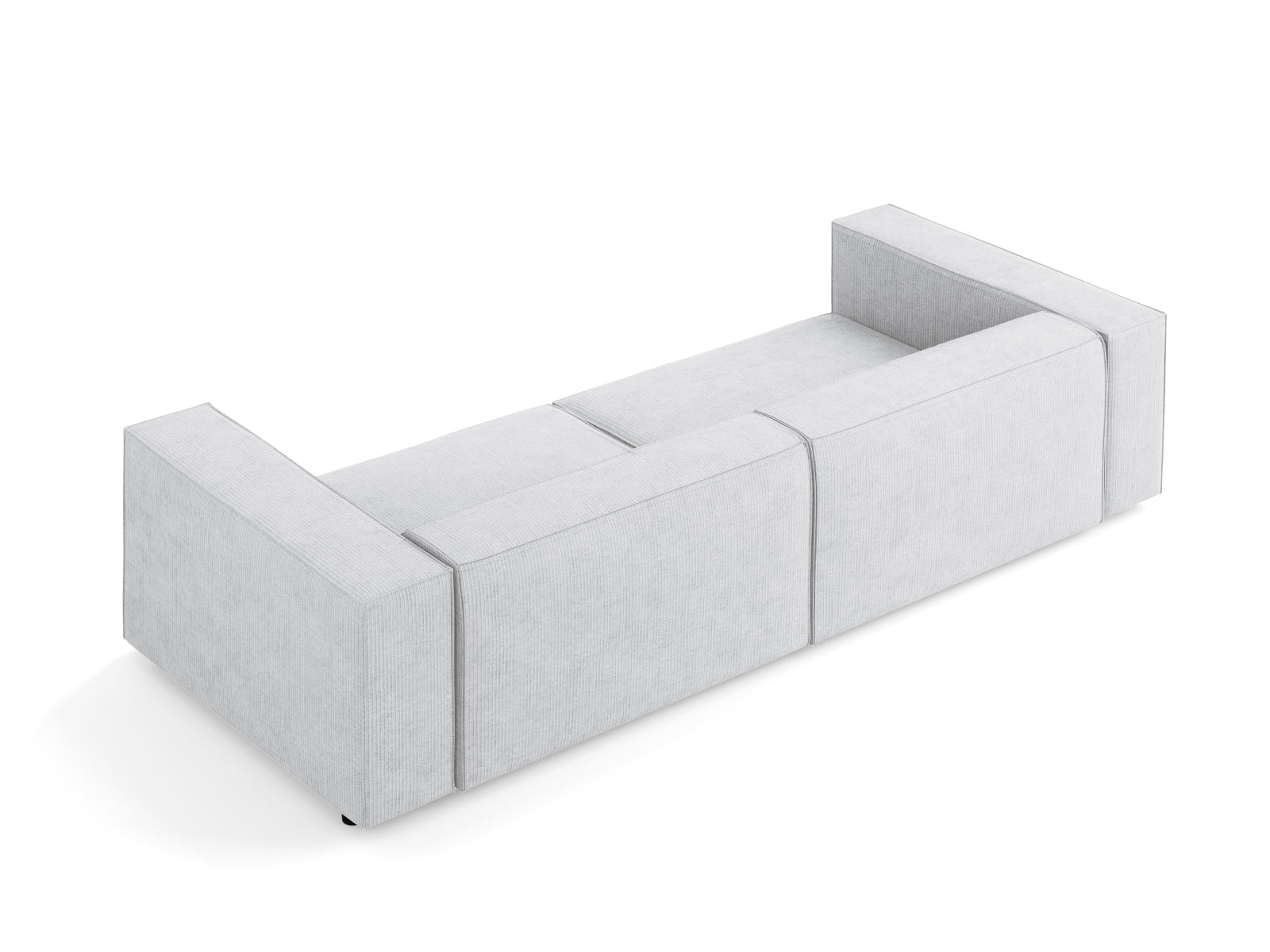 Erleben Sie das Arendal 4-Sitzer Sofa von Cosmopolitan Design – stilvolles Design, hervorragender Komfort und grosszügige 287 cm für Ihr modernes Wohnzimmer.
