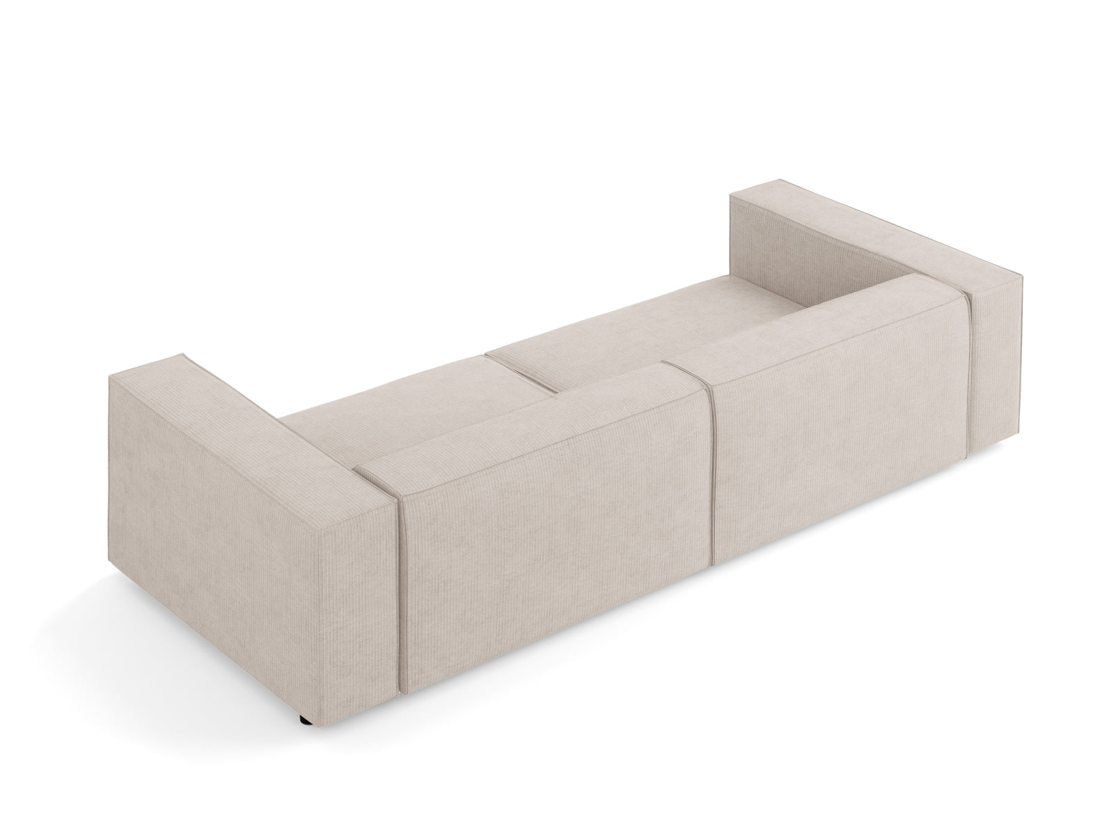 Erleben Sie das Arendal 4-Sitzer Sofa von Cosmopolitan Design – stilvolles Design, hervorragender Komfort und grosszügige 287 cm für Ihr modernes Wohnzimmer.