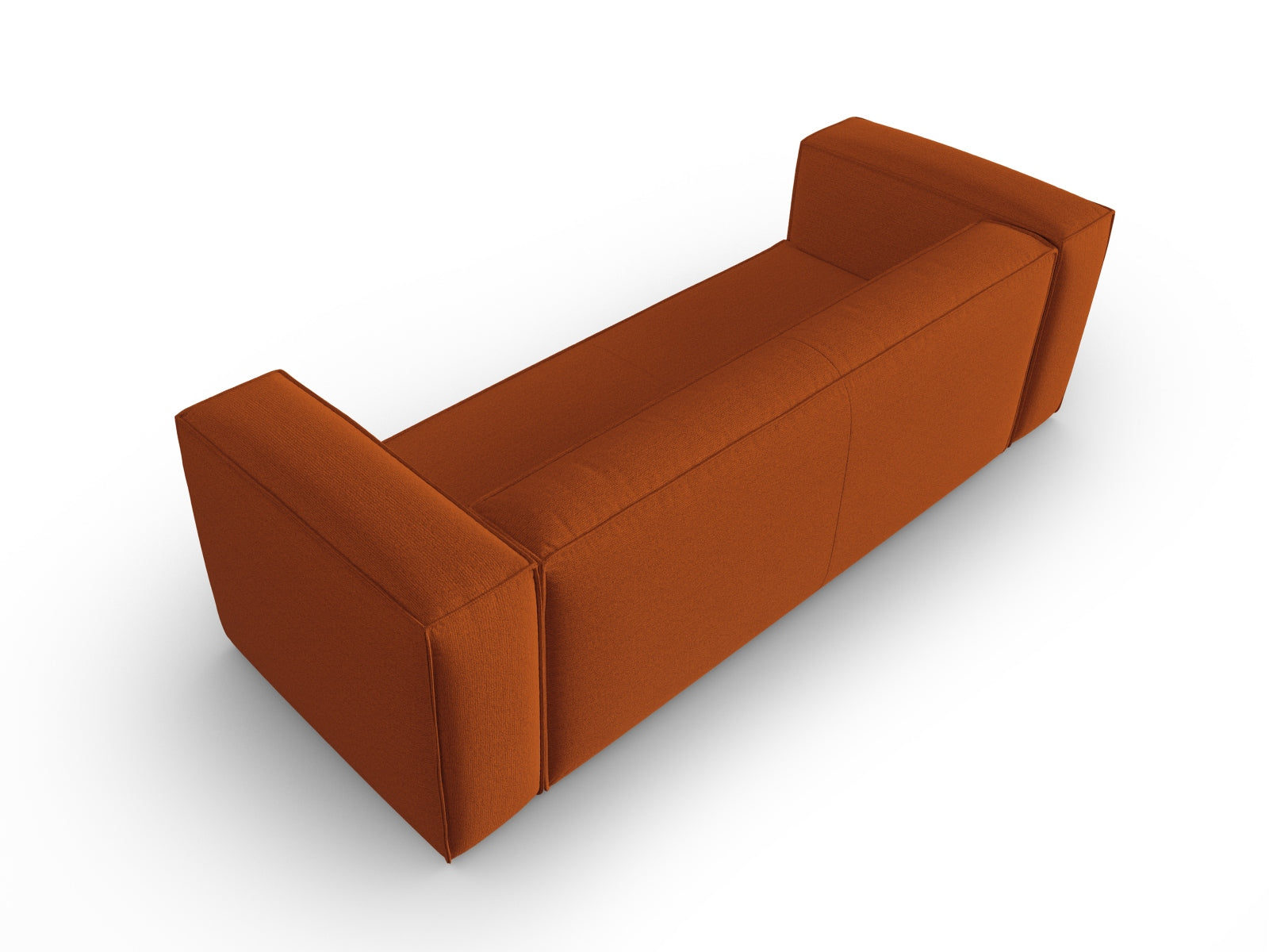 Erleben Sie das elegante Mackay 4-Sitzer Sofa von Cosmopolitan Design – ein hochwertiges Velours Sofa, das modernen Stil und höchsten Komfort vereint.
