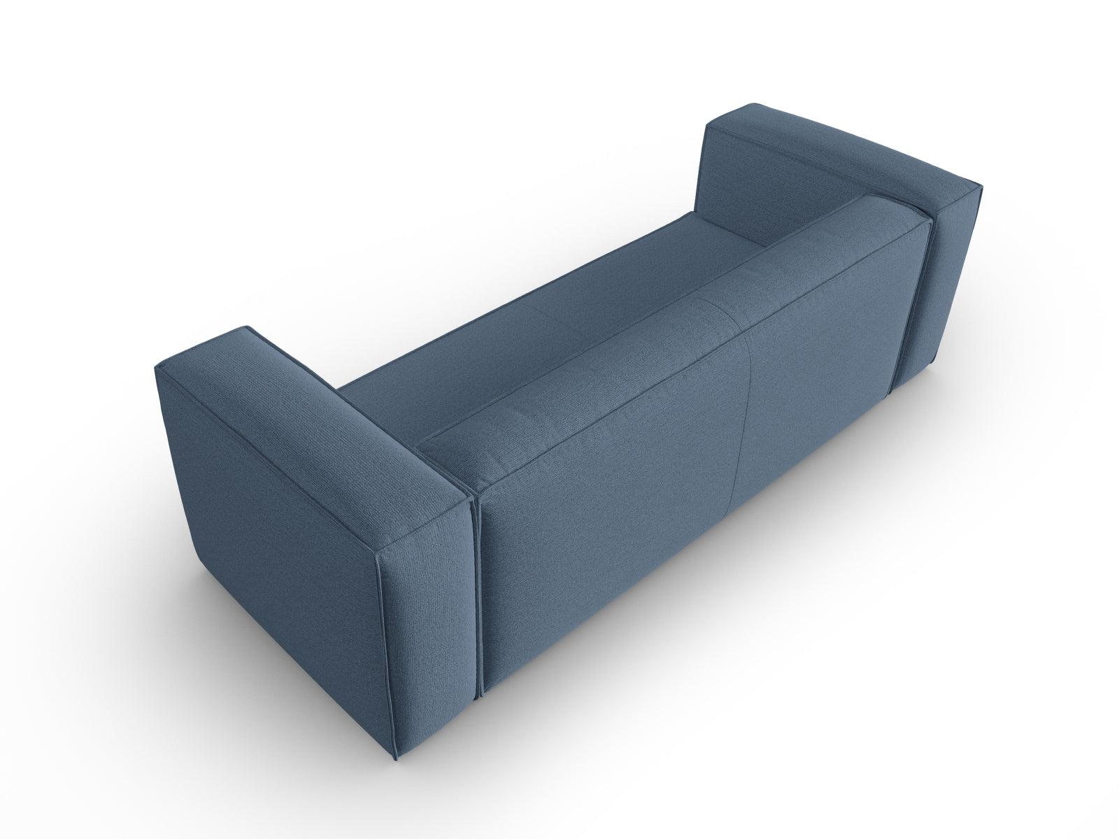 Erleben Sie das elegante Mackay 4-Sitzer Sofa von Cosmopolitan Design – ein hochwertiges Velours Sofa, das modernen Stil und höchsten Komfort vereint.
