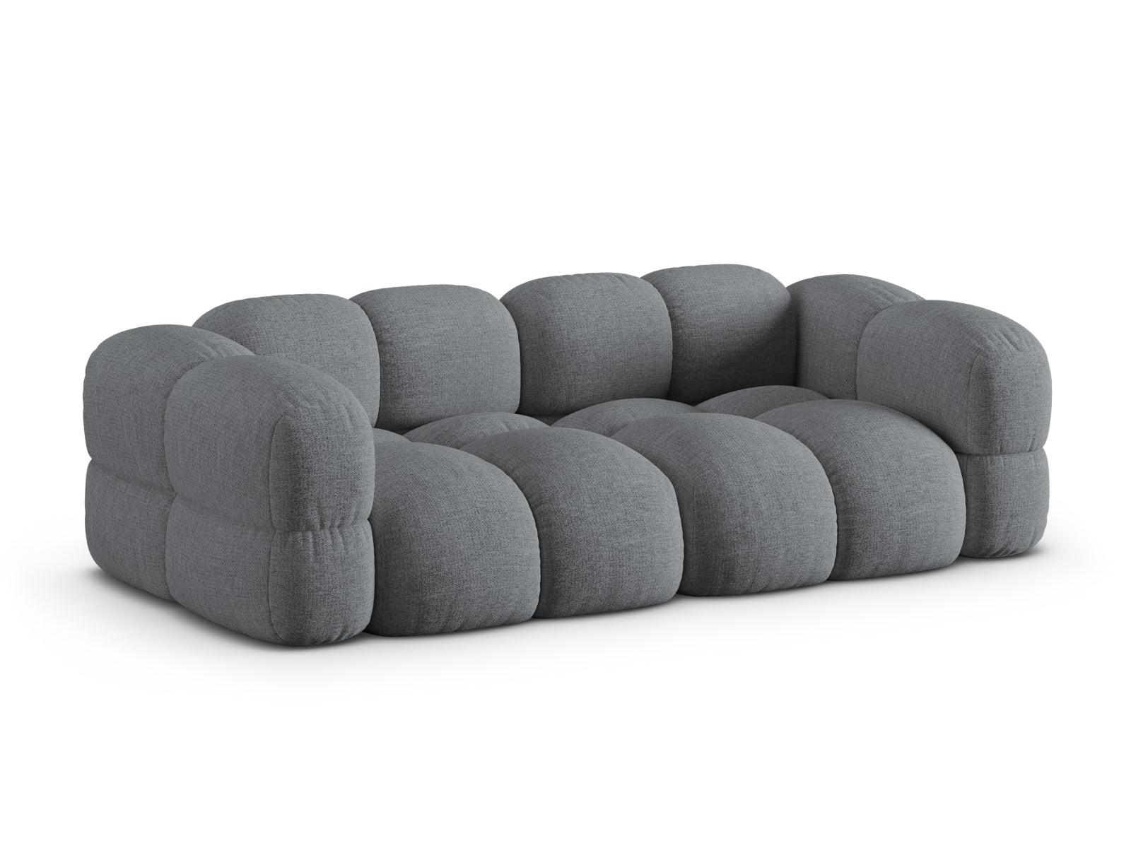 Modernes Loretto 4-Sitzer Sofa in ansprechendem Grau, perfekt für stilvolle Wohnräume und entspannte Stunden mit Freunden und Familie.
